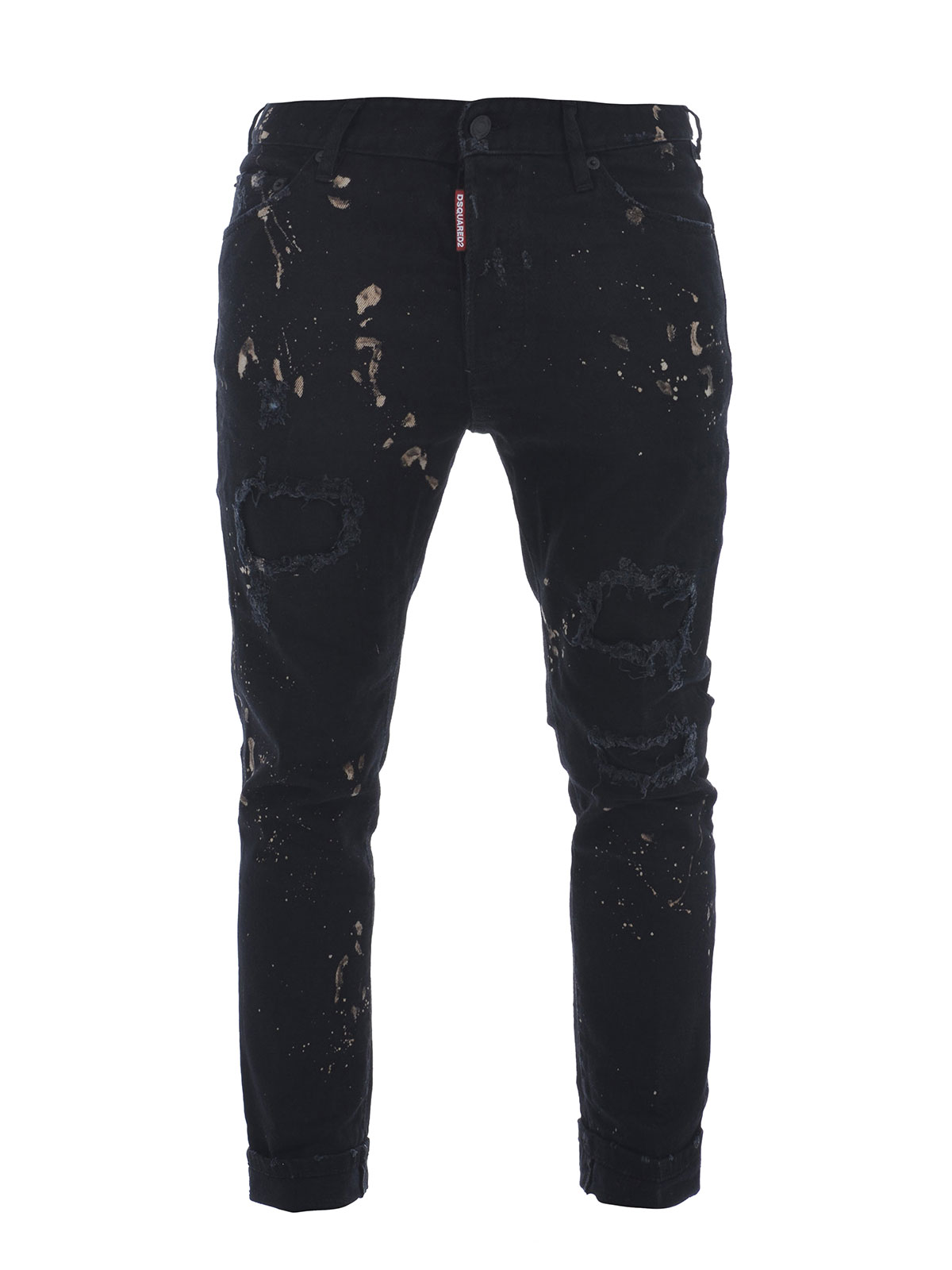 Straight leg jeans Dsquared2 - Glam Head spotted jeans - S71LB0280S30564900