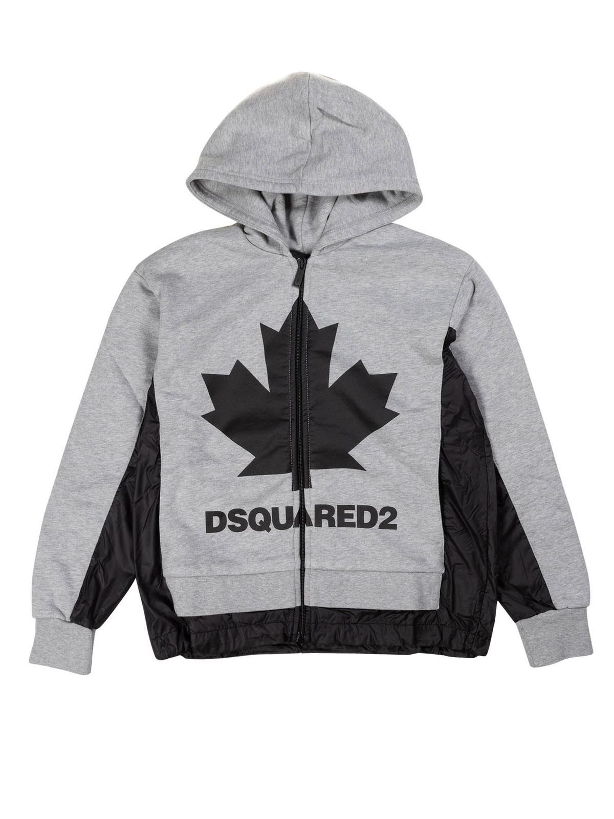 Dsquared2 maple leaf clearance sweatshirt