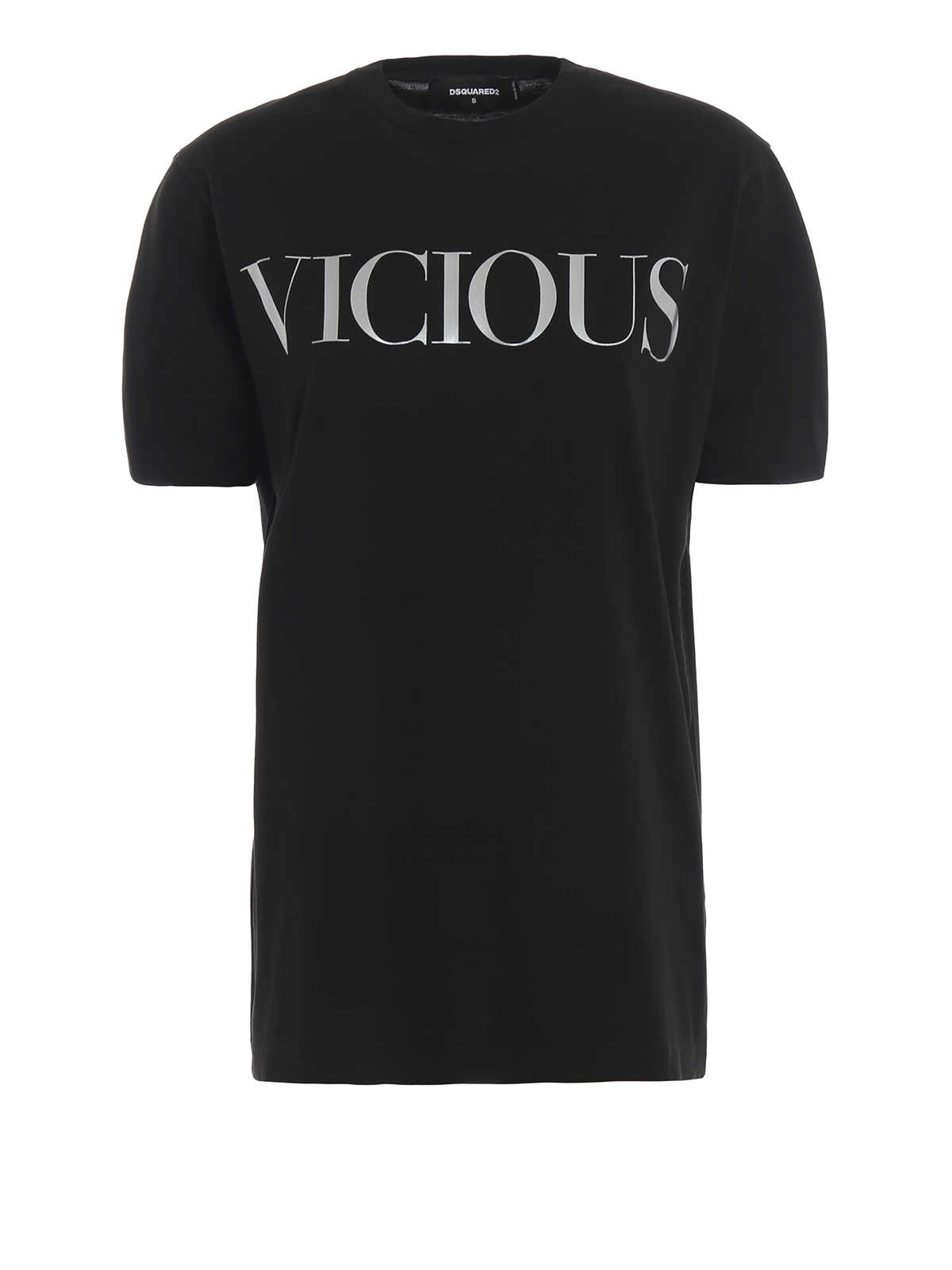 Dsquared2 Vicious print black T-shirt - Black|S75GC0996S22427900
