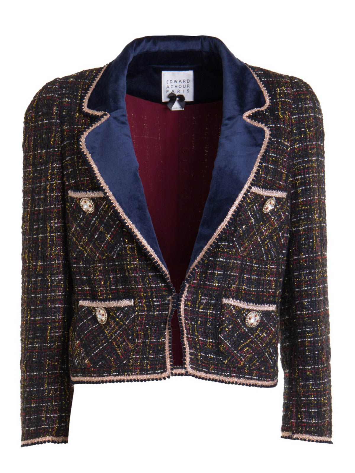 Casual jackets Edward Achour Paris - Tweed short jacket