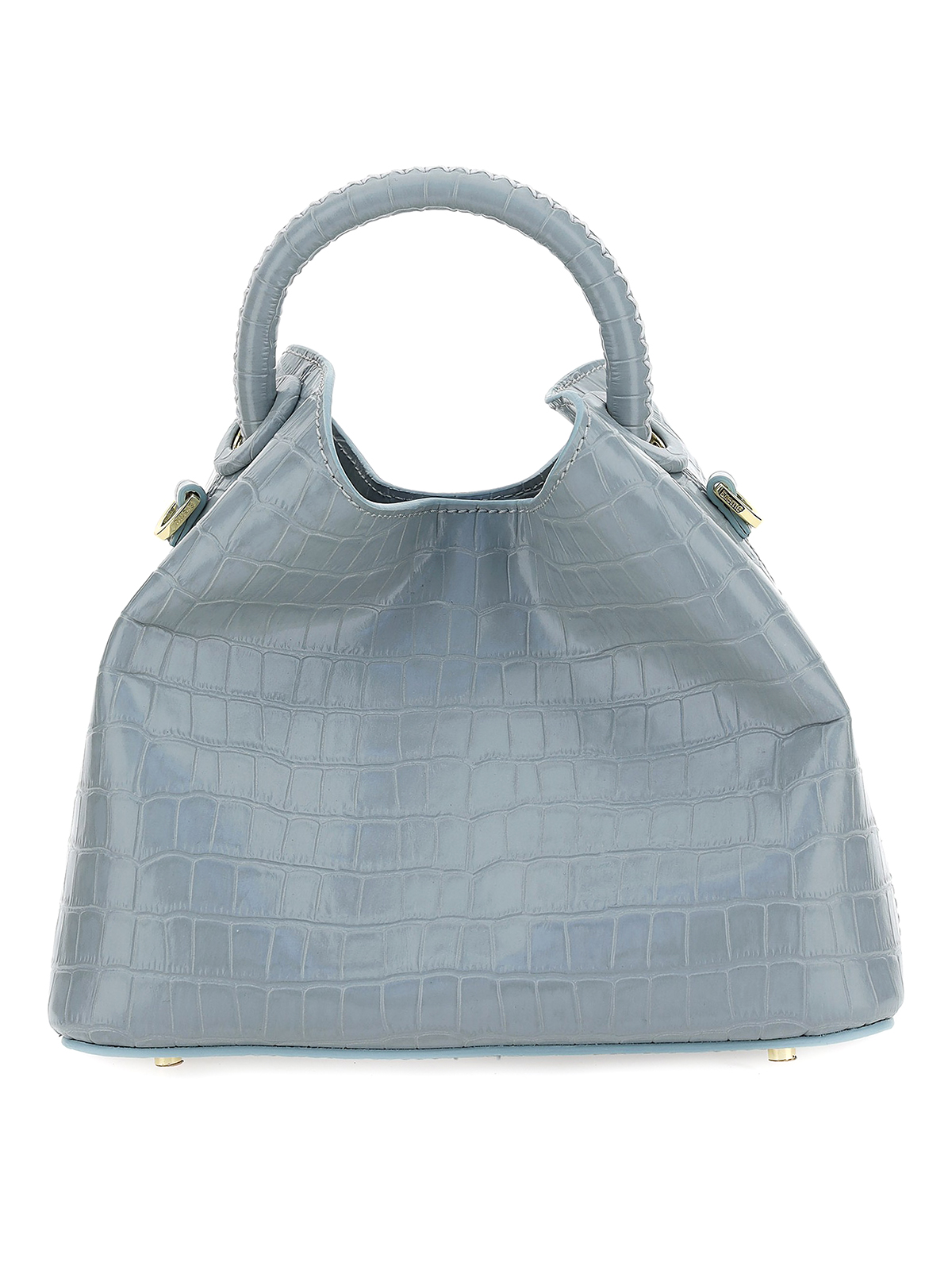 Elleme Baozi croco printed leather bag - Women|BAOZICROCOBLUE