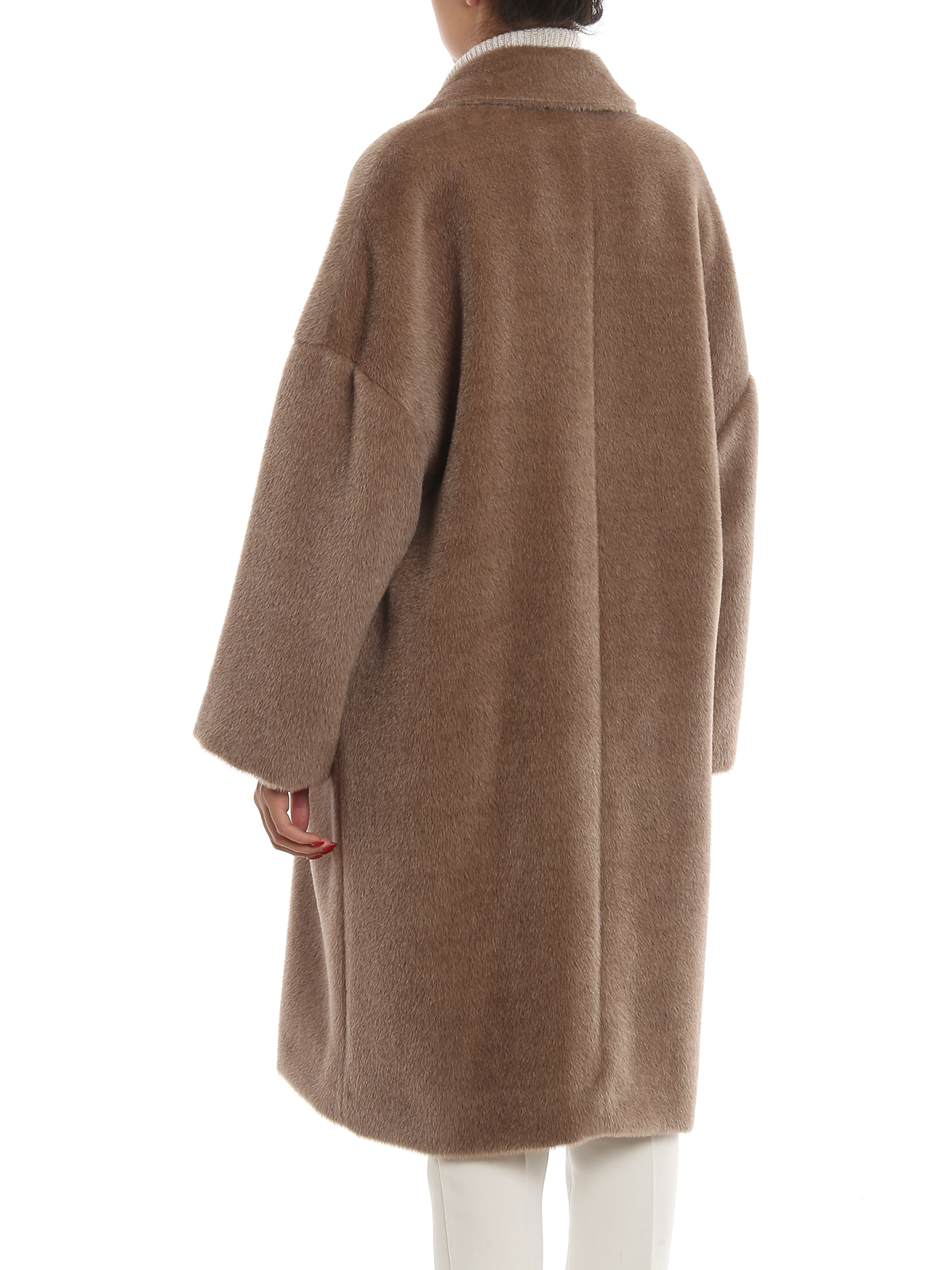 BRUNELLO CUCINELLI PRINCE OF WALES ALPACA AND WOOL BLEND JAC