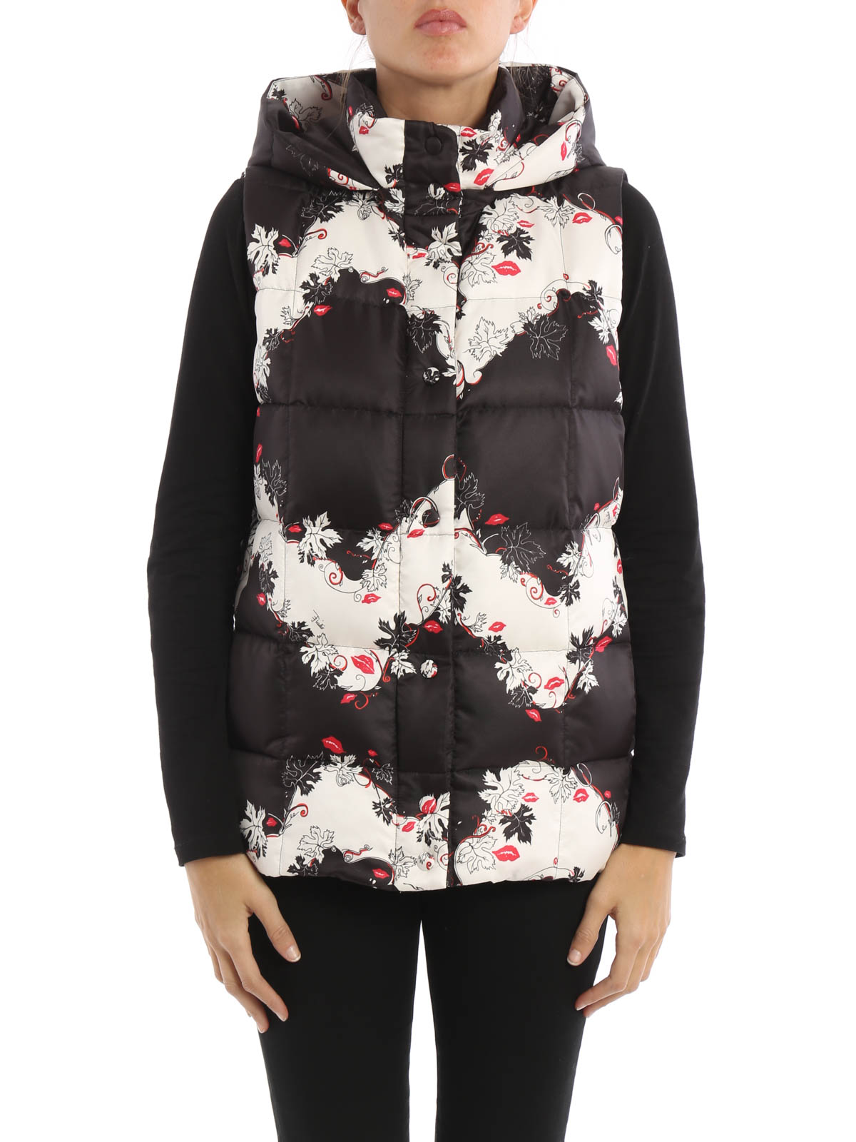Emilio Pucci ダウンコート レディース - 黒|66YC1566746006
