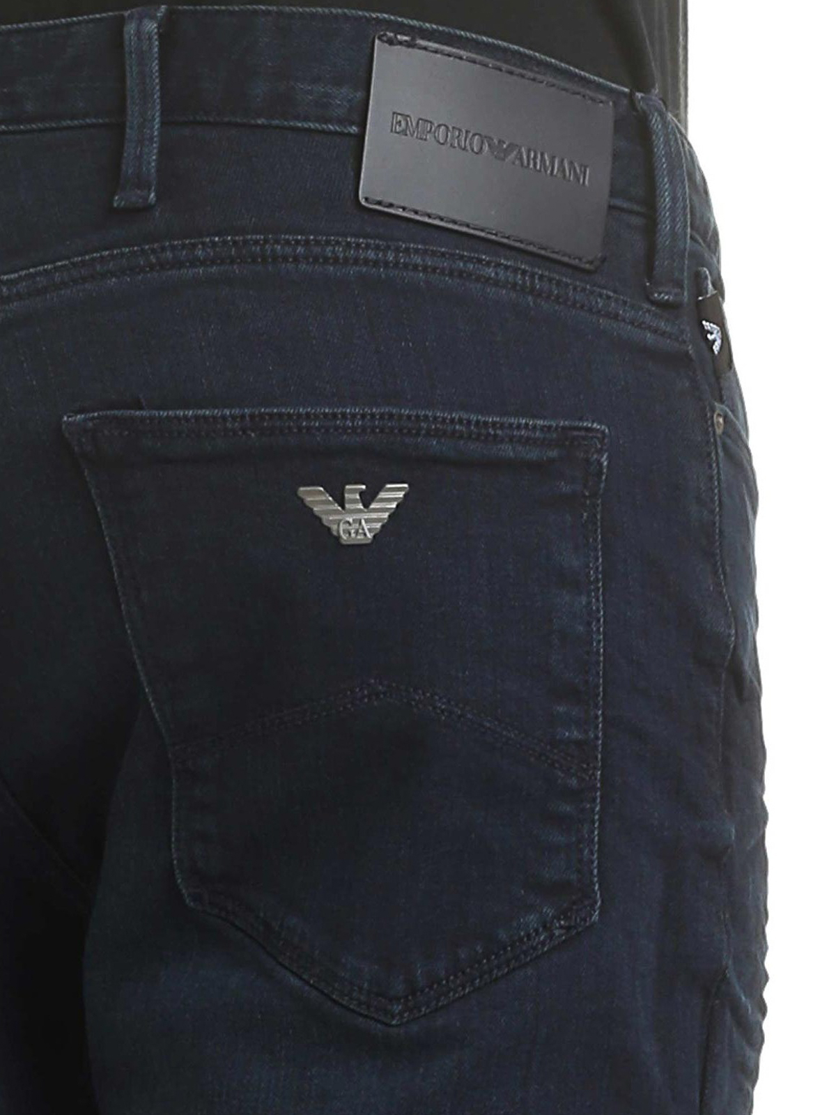 leg jeans Armani - Logo denim -
