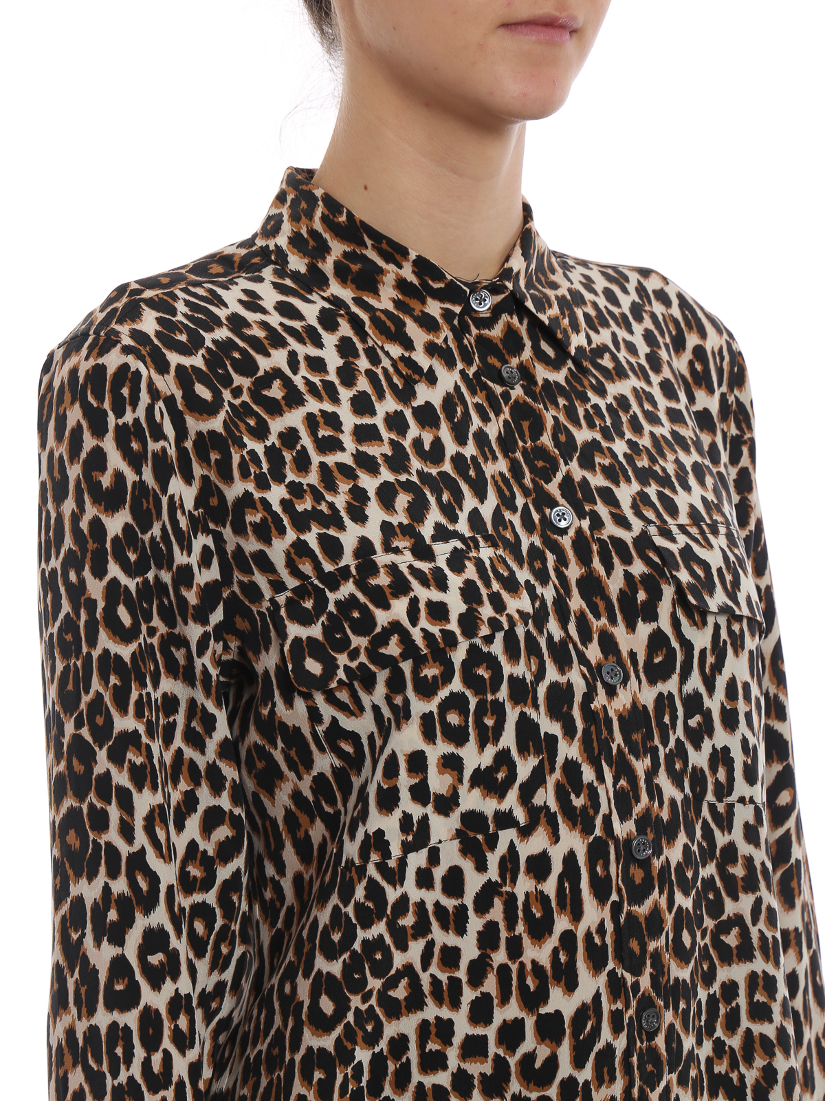 equipment leopard shirt