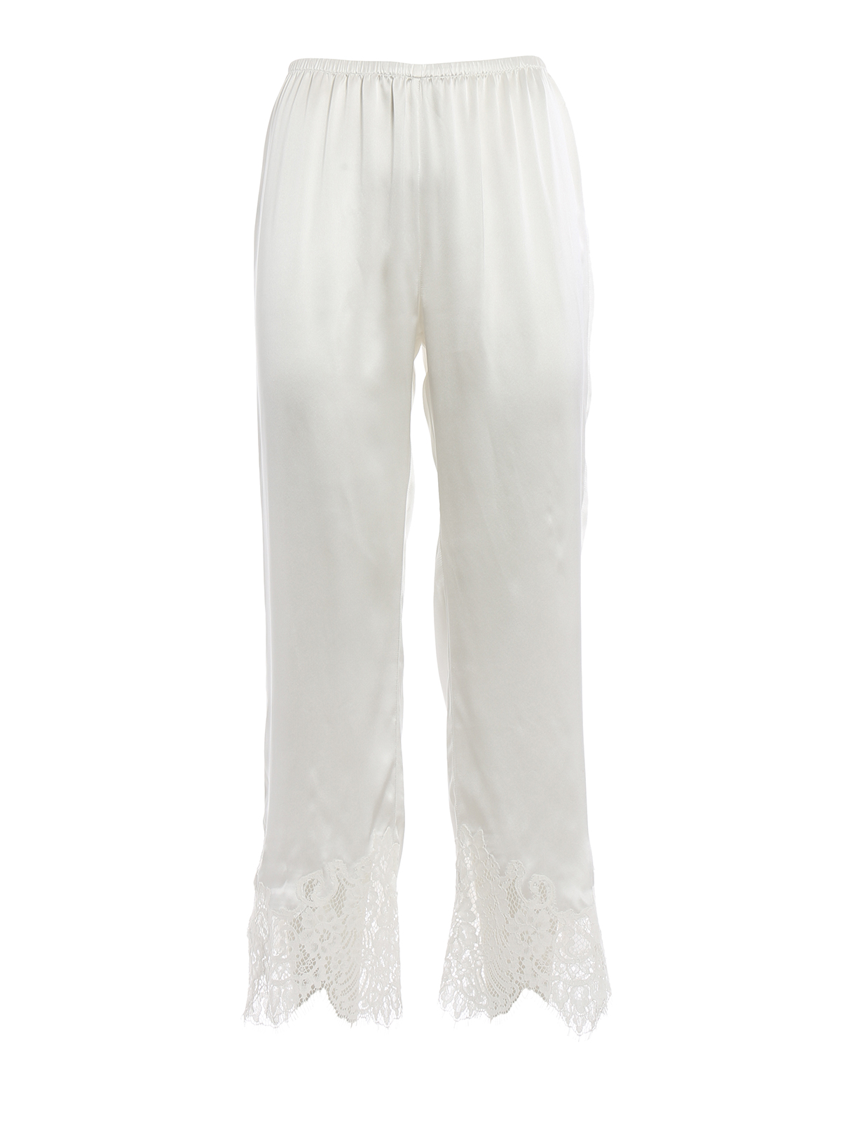 パンツ Ermanno Scervino Trousers Ermanno Scervino Straight-Cut Denim Trousers with Hand