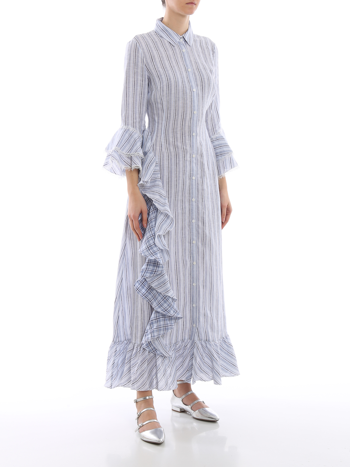 Linen maxi clearance dresses online