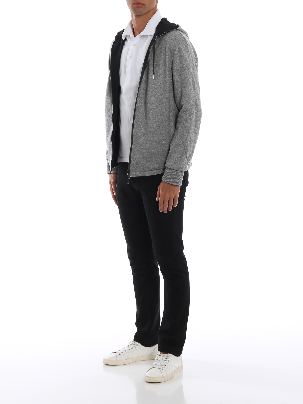 Ermenegildo Zegna カジュアルジャケット - ライトグレー|URT42R111B430