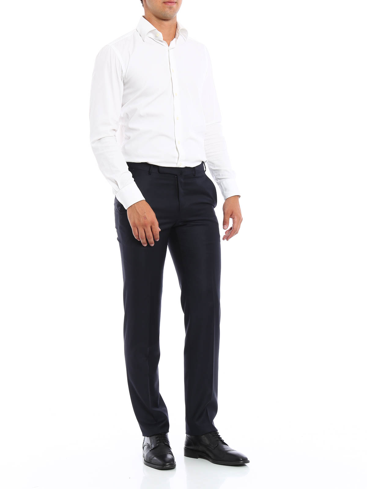 Buy Louis Philippe Grey Trousers Online  782388  Louis Philippe