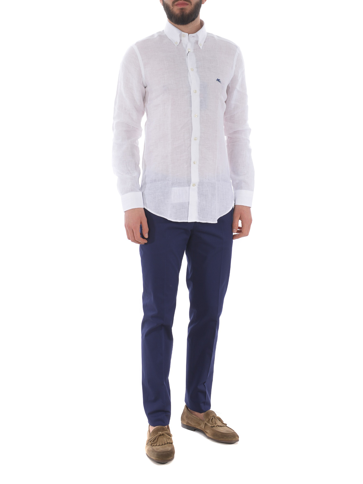 White linen shop shirts online