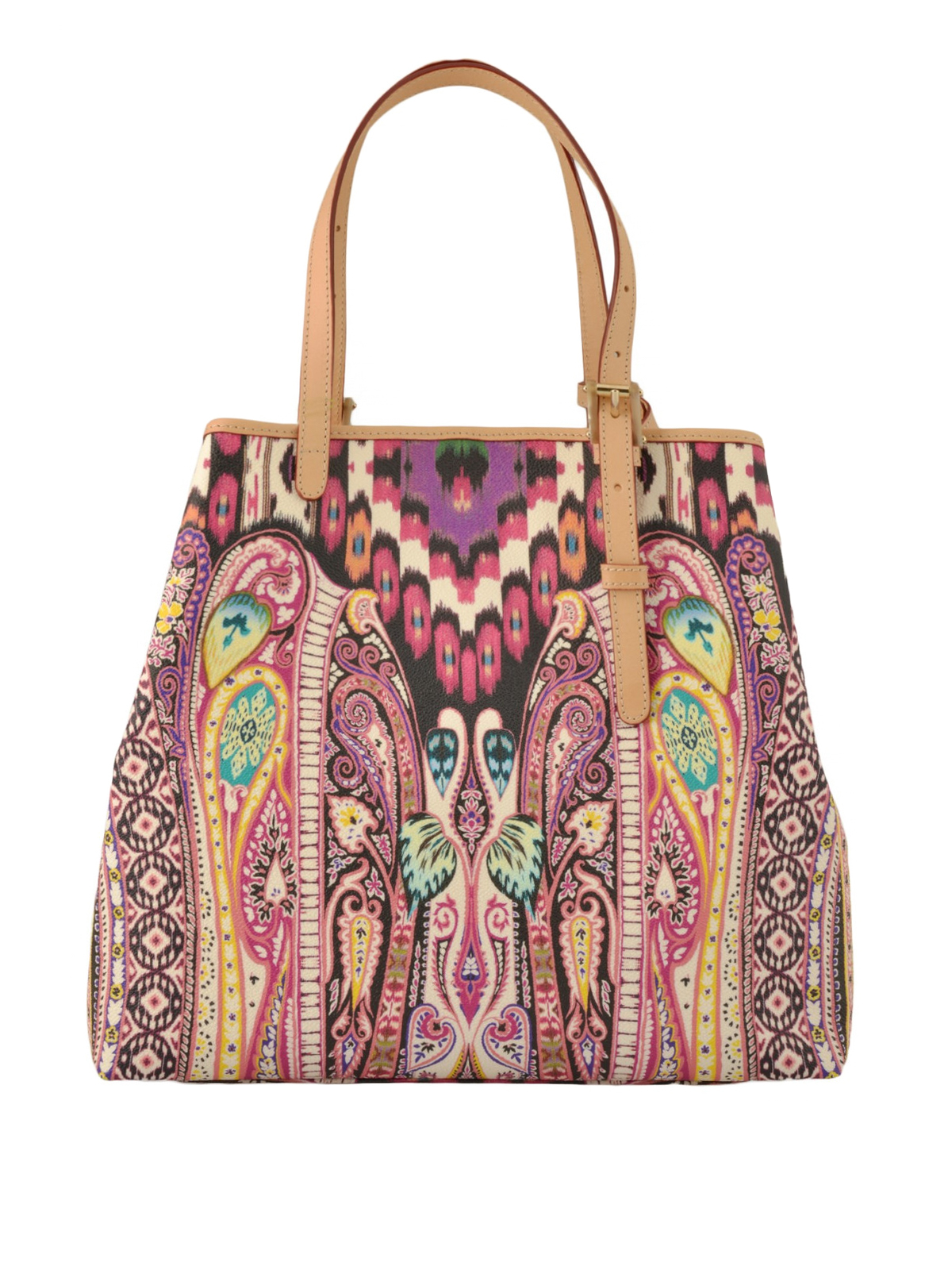 ETRO: bag in cotton coated with Paisley jacquard - Multicolor