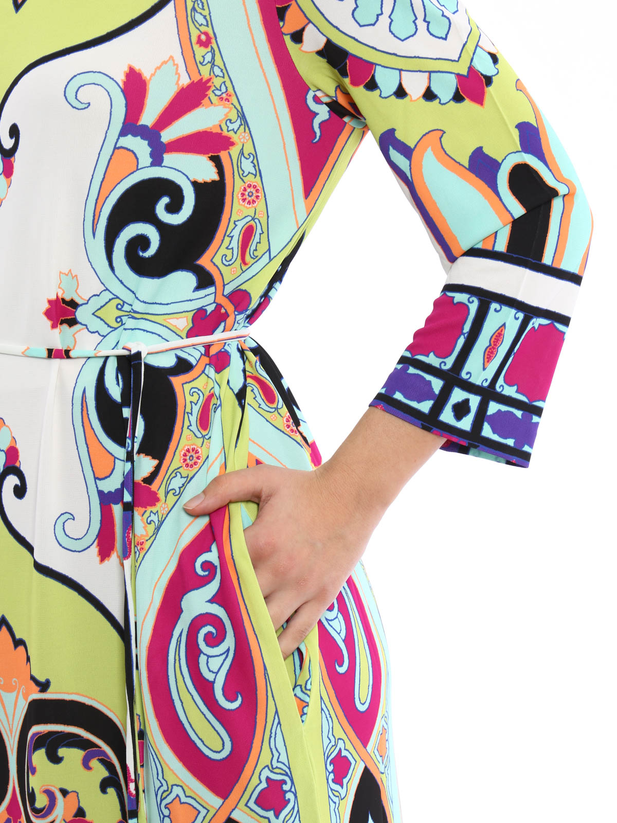 Etro Viscose jersey tunic dress - Multicolour|154794716500