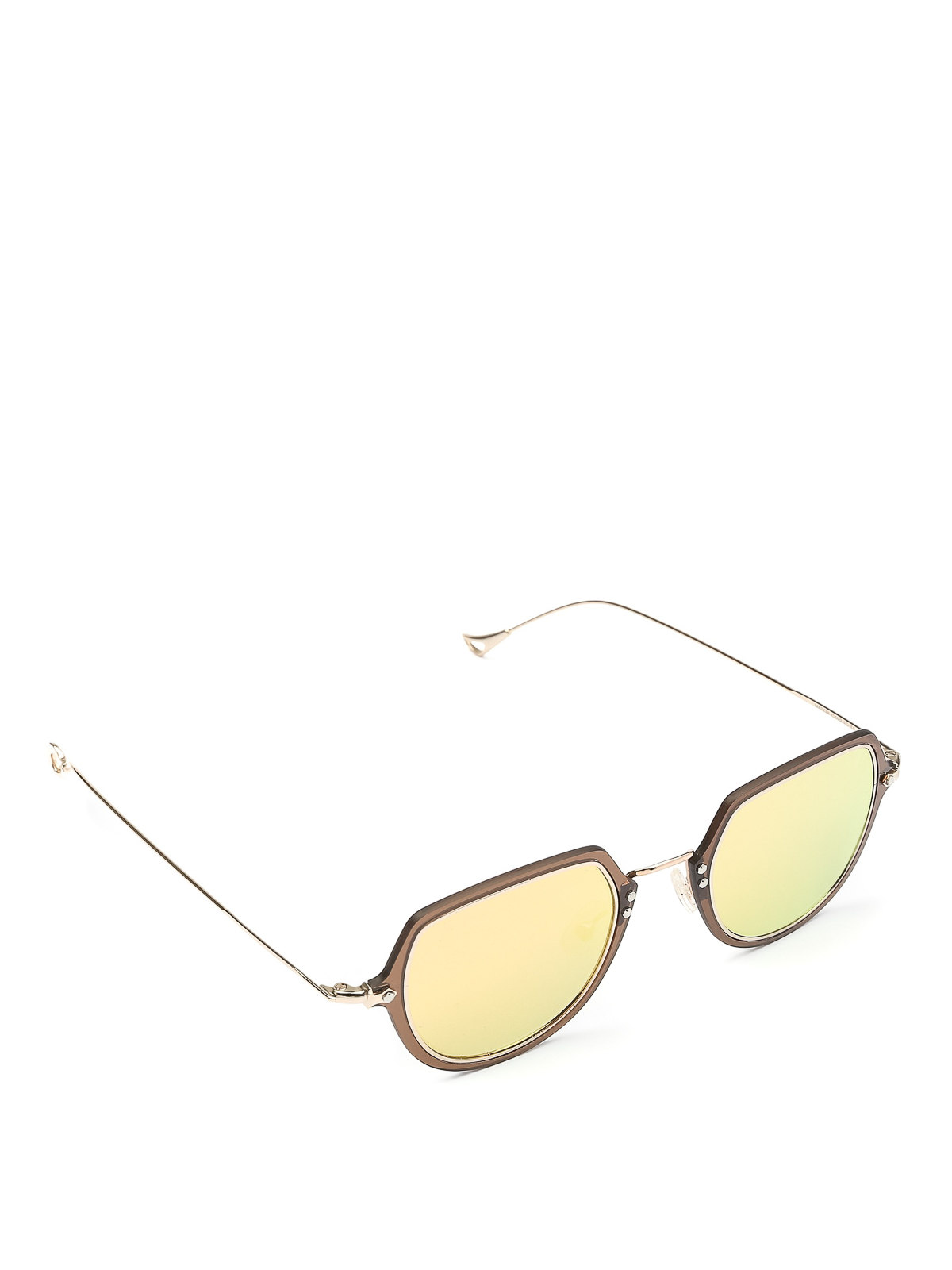 Mirror effect sunglasses on sale