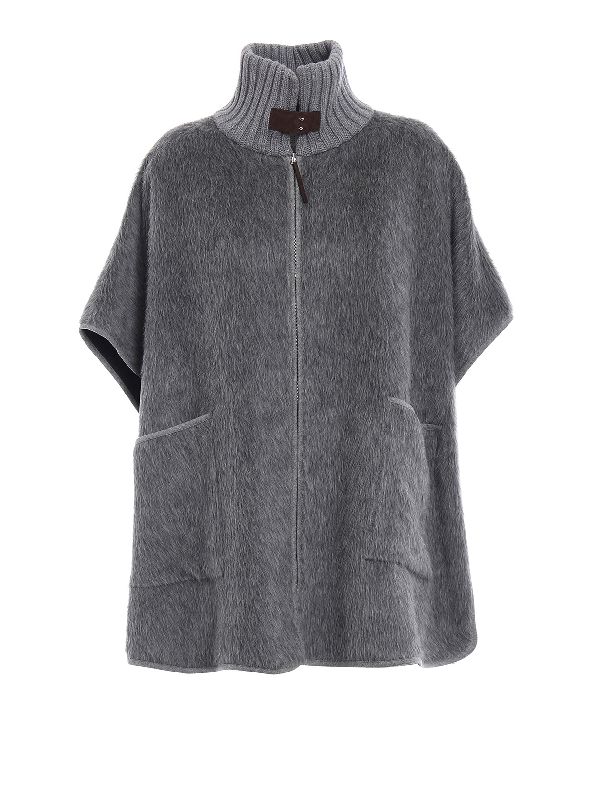 Fabiana Filippi ケープ/ポンチョ - グレー | CT76317Y1728081