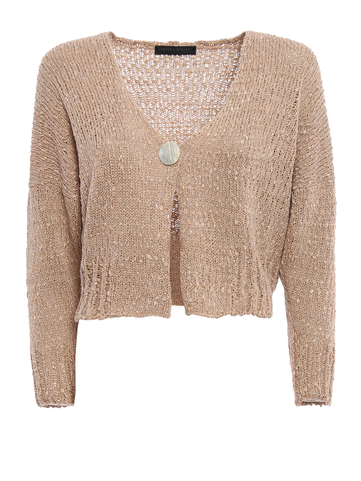 Fabiana Filippi ラメ入りカーディガン ファビアナフィリッピ