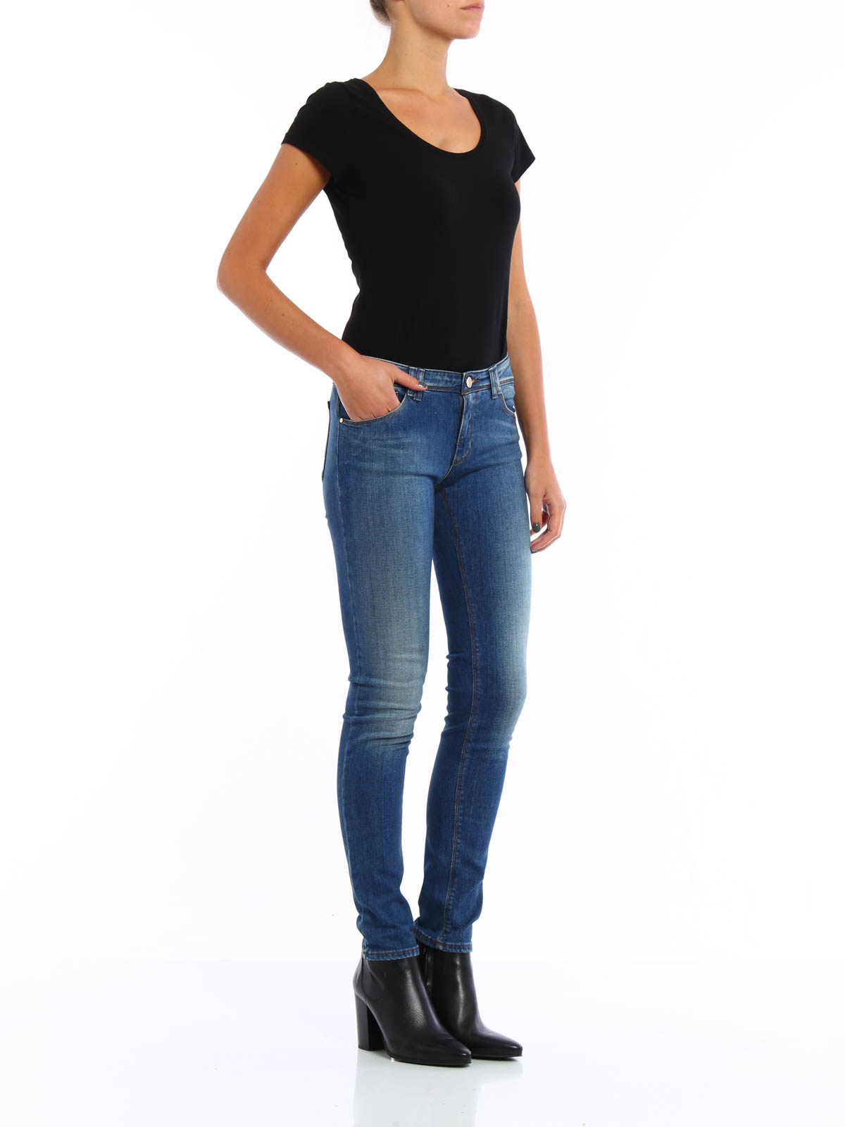 Skinny jeans Armani Jeans denim - 6X5J285D0JZ1500