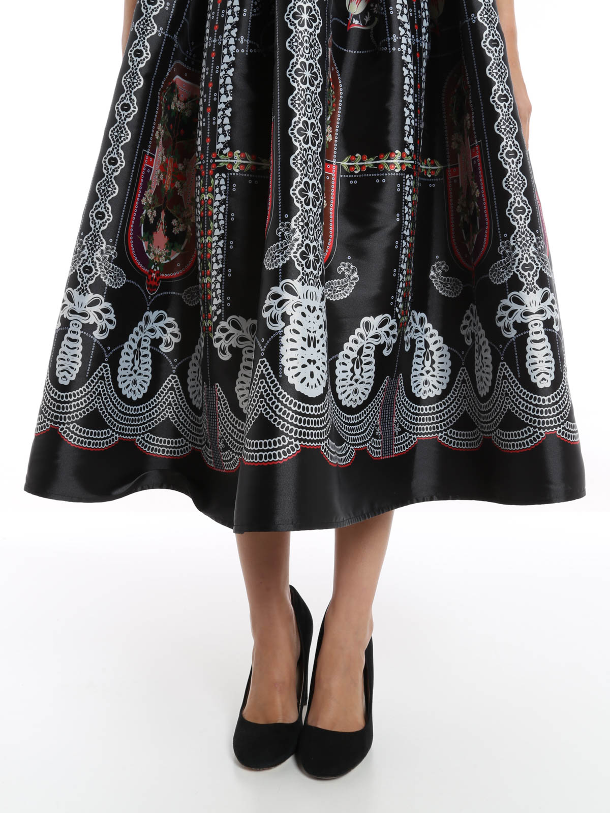 Piccione.Piccione Fantasy midi dress - Multicolour - Women|A16813