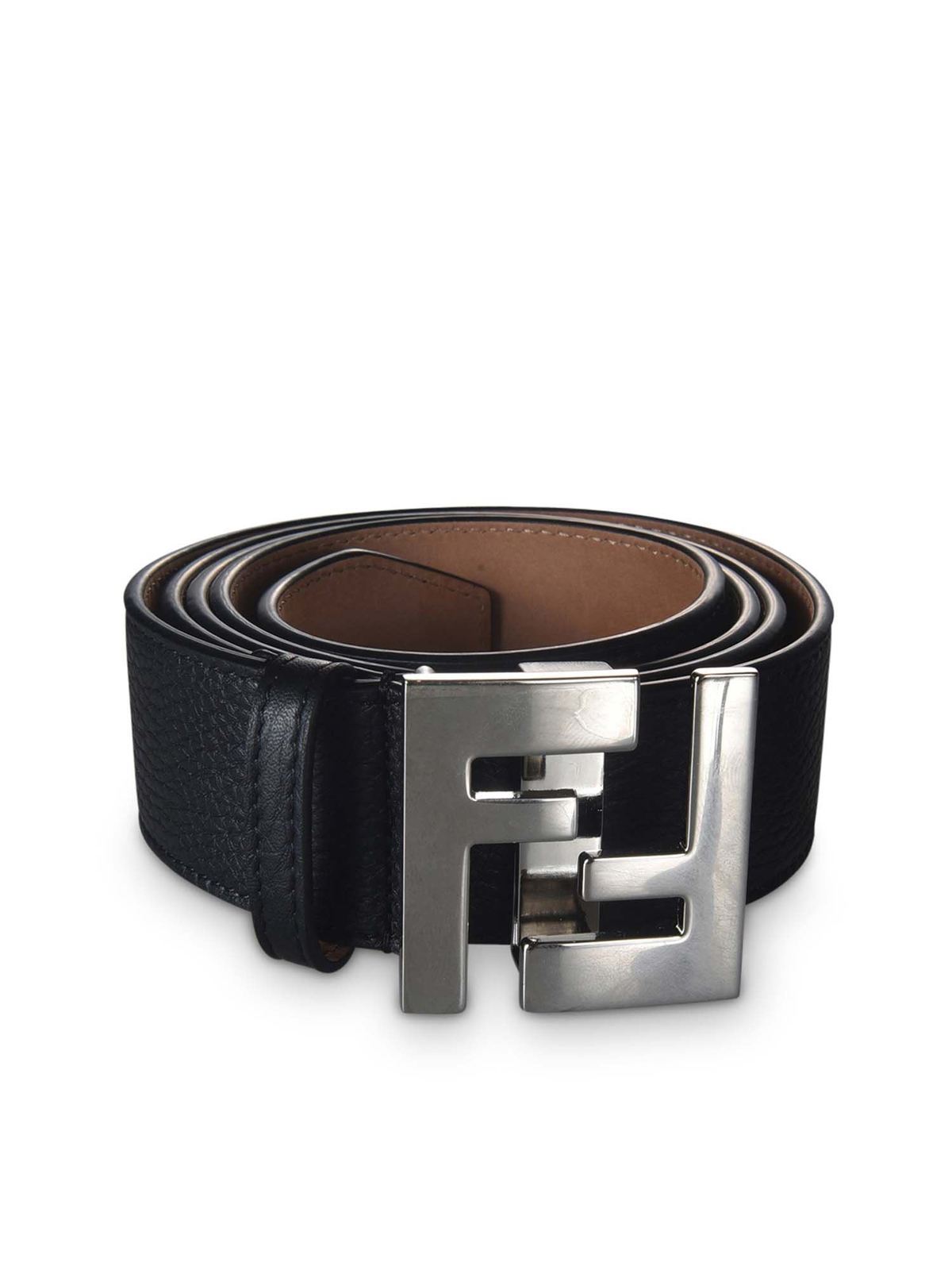 Fendi belt shop ff buckle