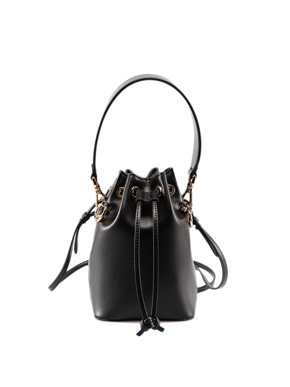 Fendi Mon Tresor Small Bucket Bag in Black