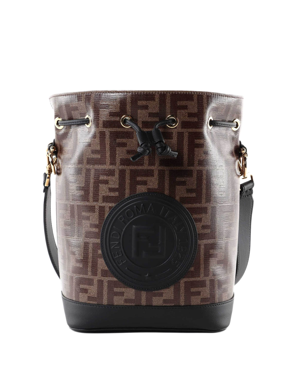 Bucket bags Fendi - Mon Tresor S coated canvas bucket bag