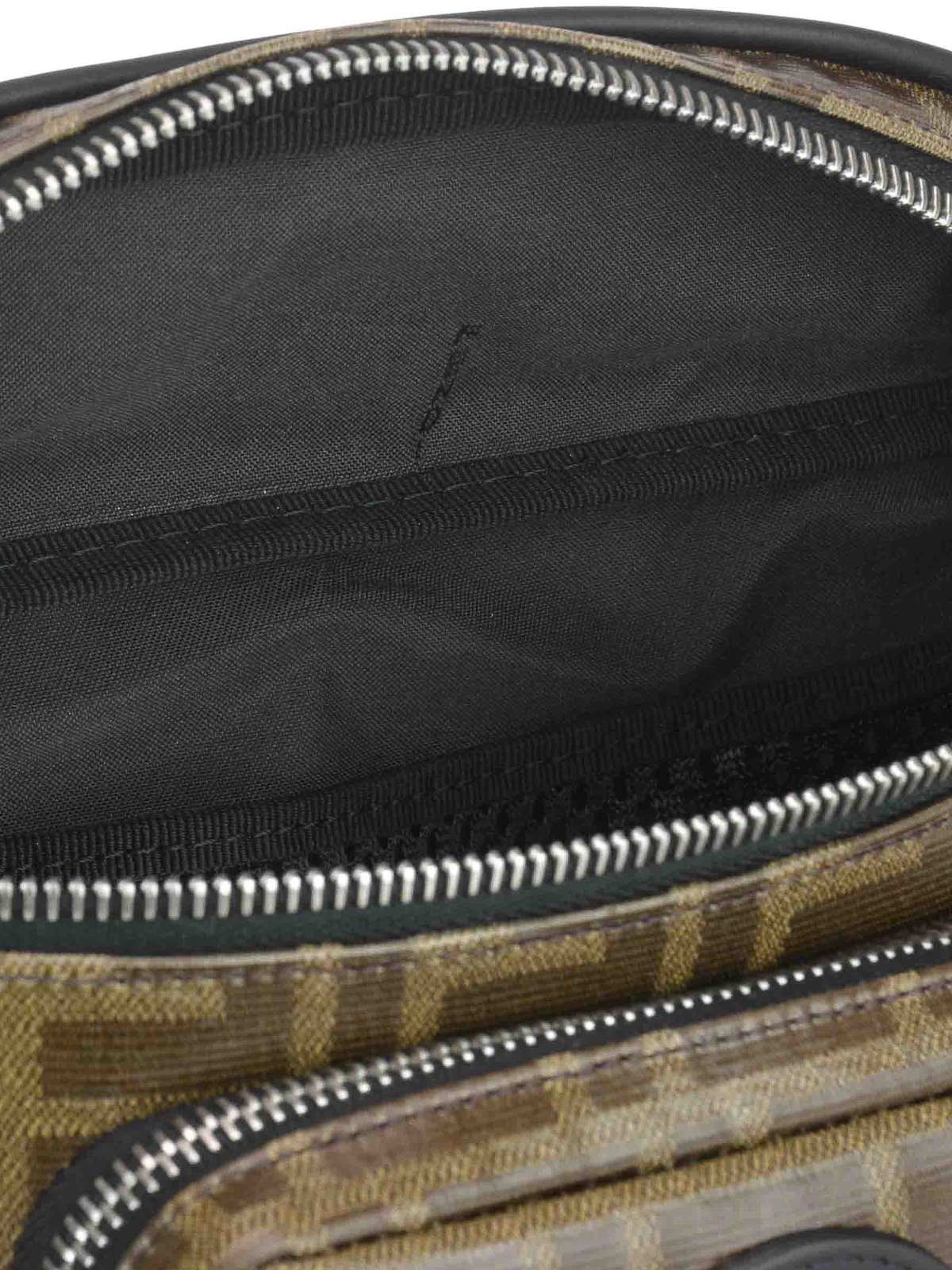 Fendi Ff Logo Print Belt Bag