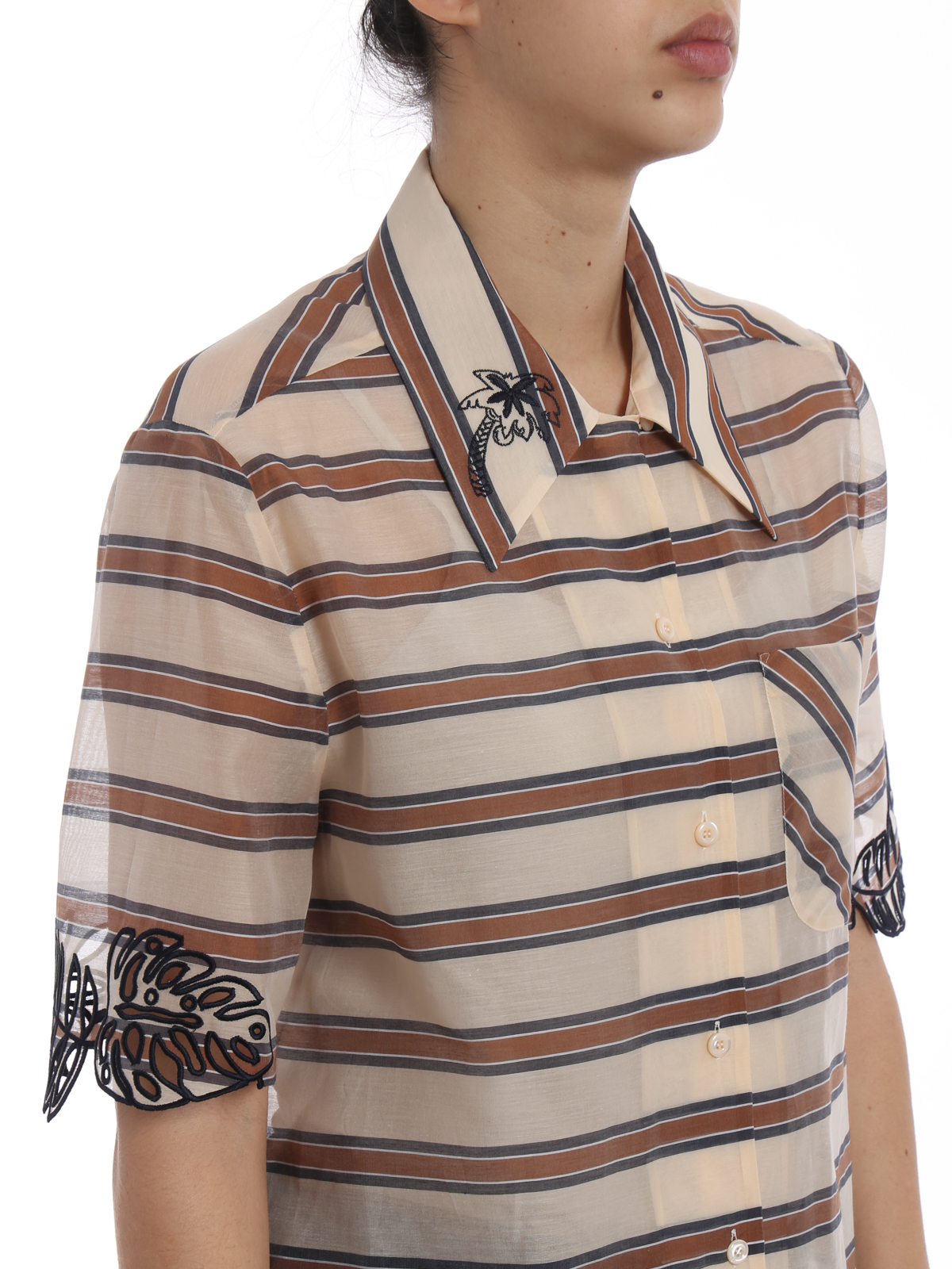 Fendi striped shirt online