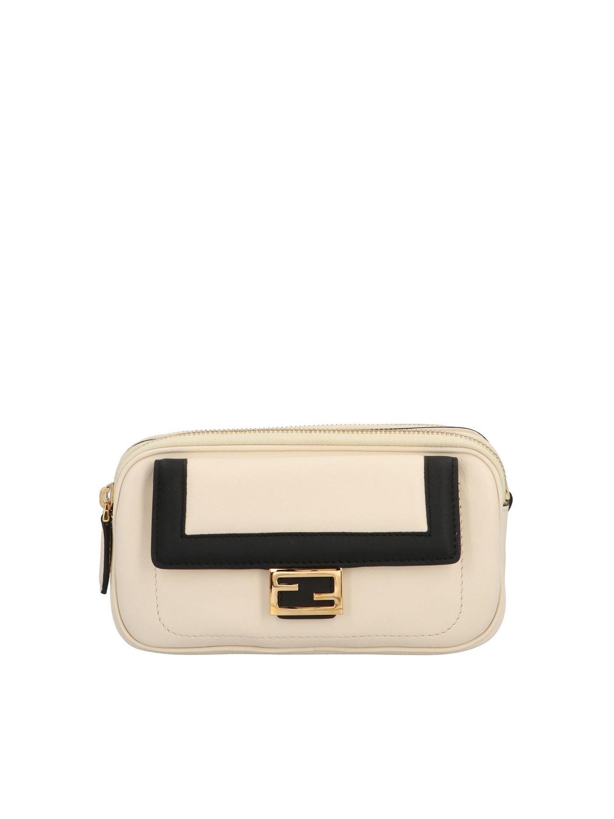Fendi Bolsa Bandolera Blanco Blanco Mujer 8BS044ADC5F1BZY
