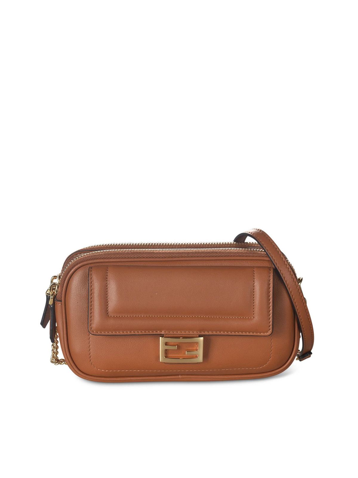 Fendi クロスボディバッグ - ブラウン|8BS044A5DYF1C6J