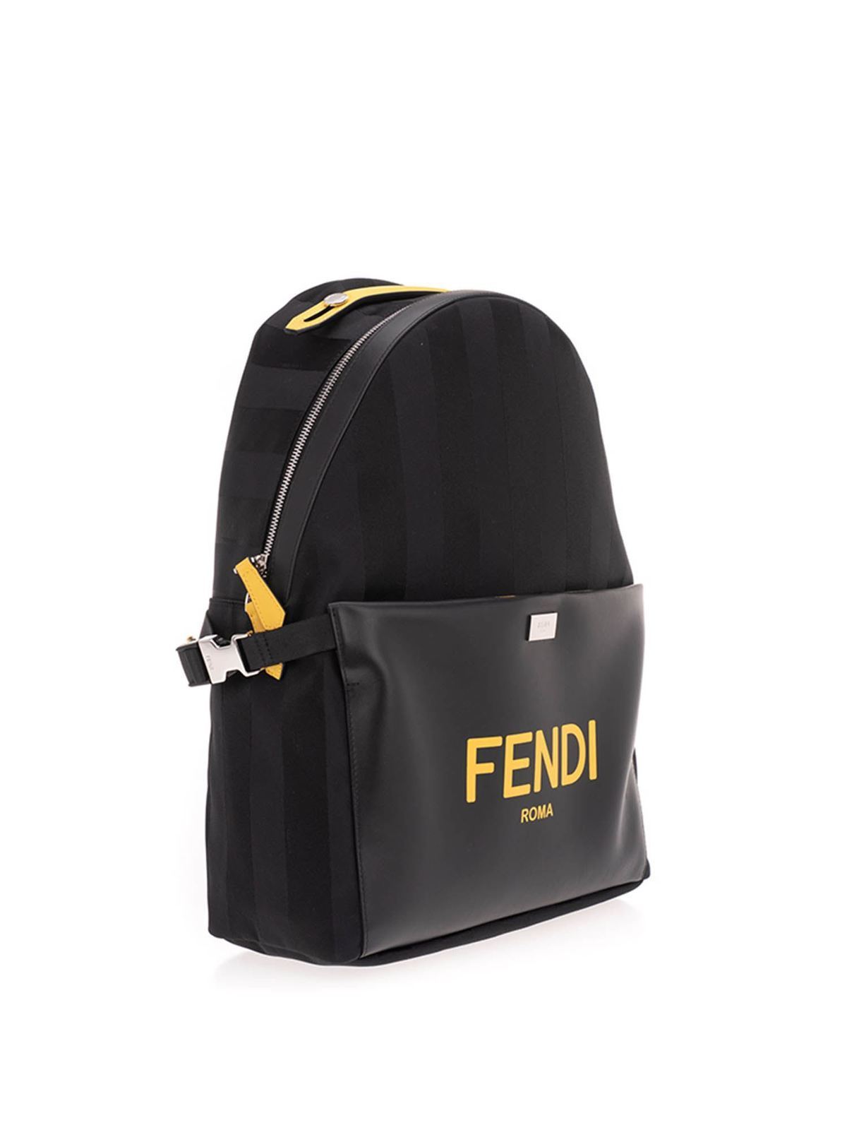Fendi バックパック - 黒 - ブラック|7VZ053ADMAF0R2A