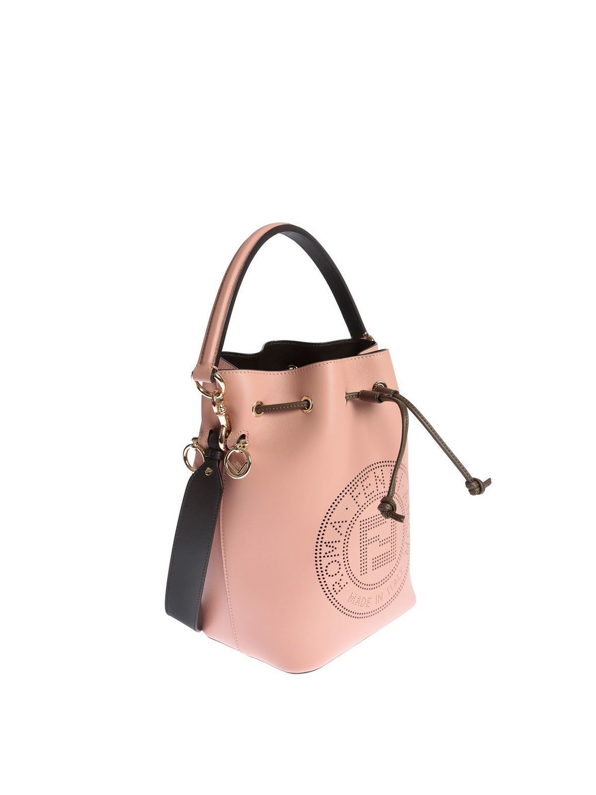 Bucket bags Fendi - Mon Tresor small bucket bag in pink - 8BT309A7SQF19T7