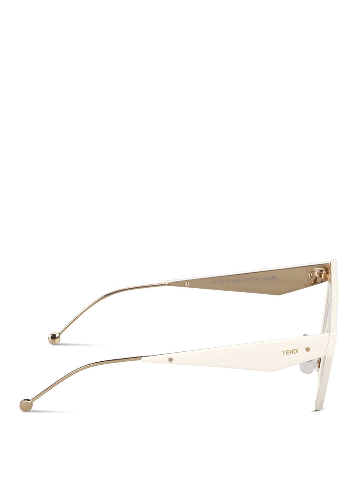 Fendi DeFender white sunglasses - White - Women|FF0371SVK6UE