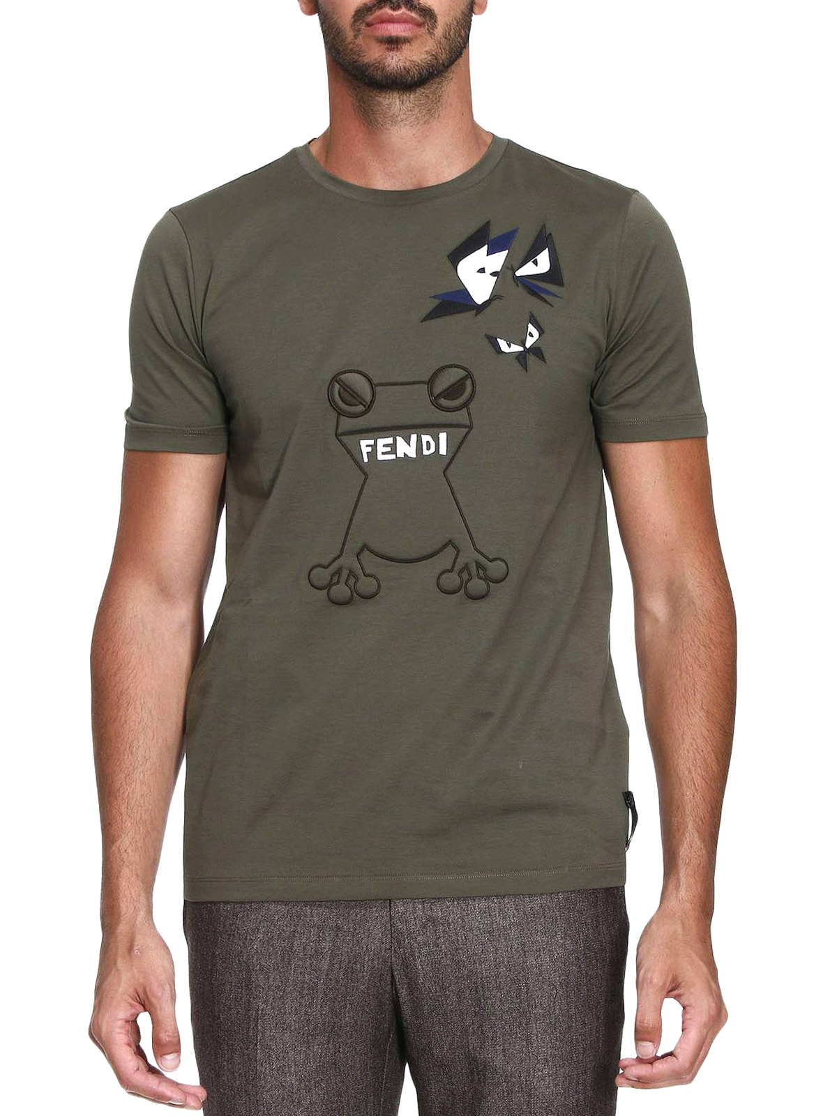 fendi t shirt green