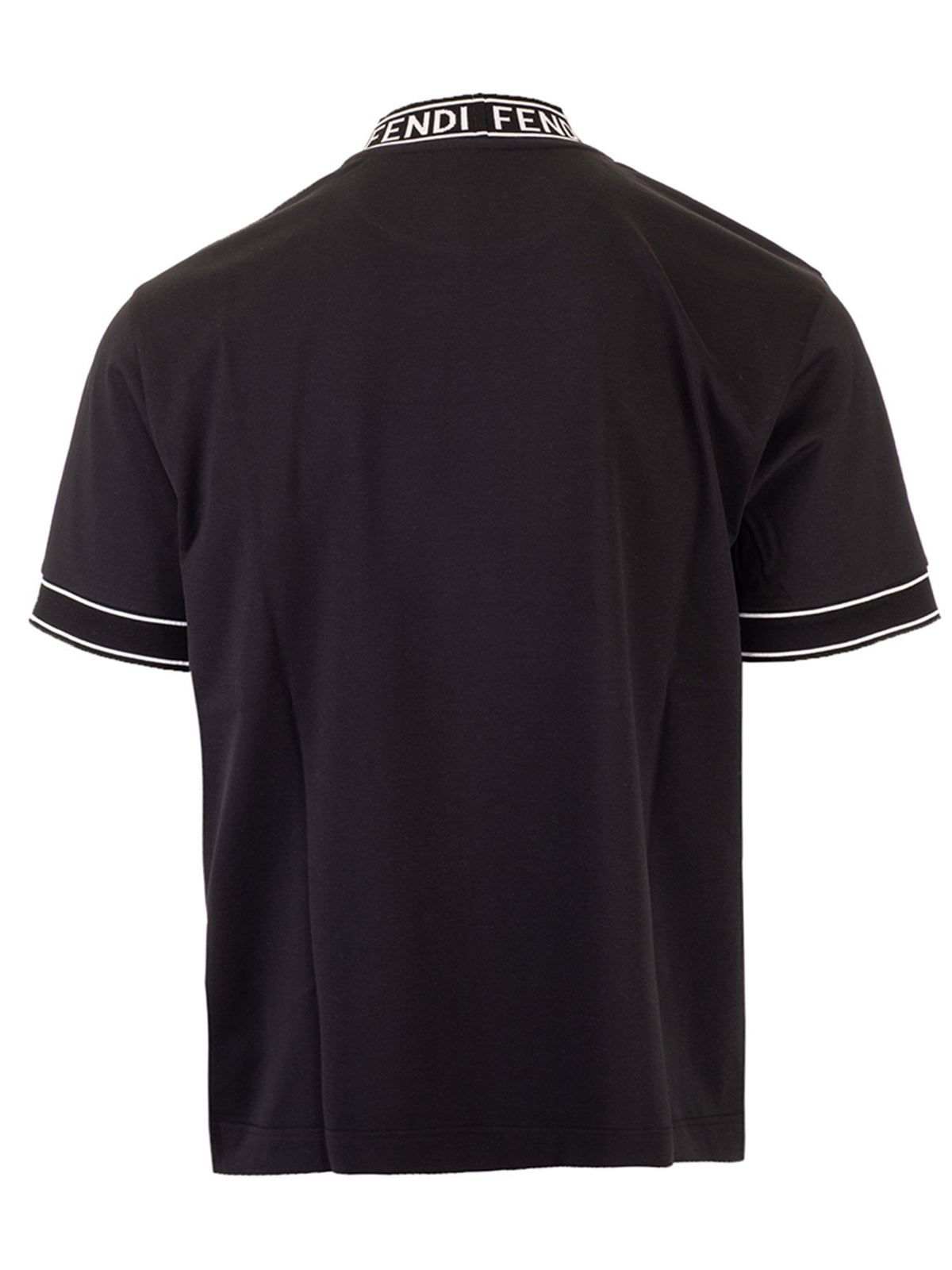 Fendi Tシャツ - 黒 - ブラック - メンズ|FY1040ACN3F0QA1
