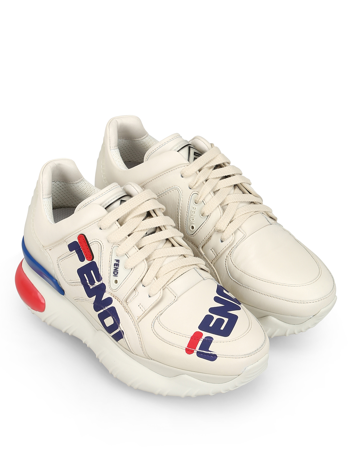 fendi online trainers fendi mania leather lace up sneakers 00000159094f00s012