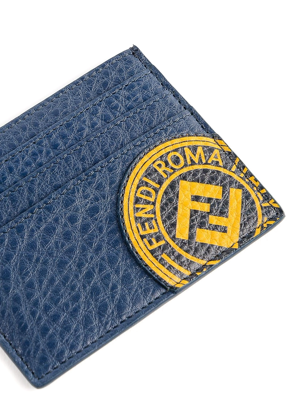 Wallets & purses Fendi - Fendi Roma printed leather card holder