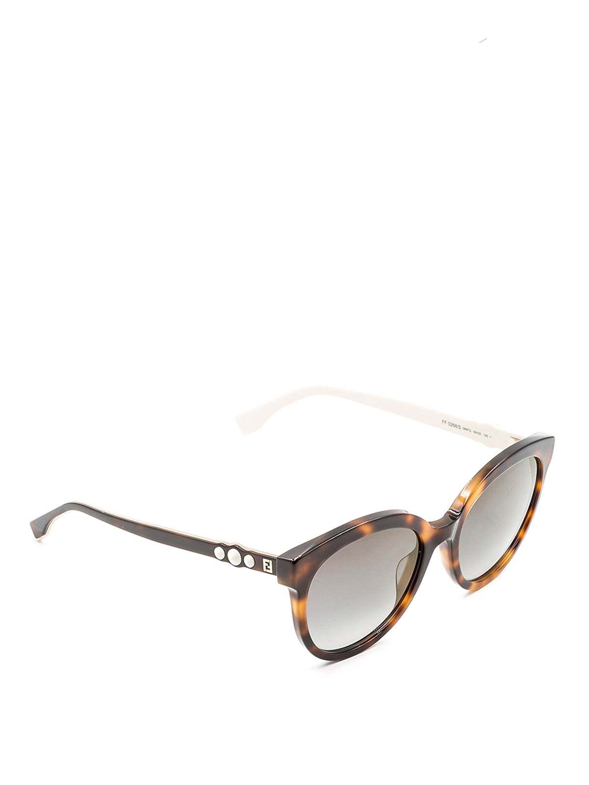 Fendi Tortoiseshell two-tone sunglasses - Women|FF0268S086FQ