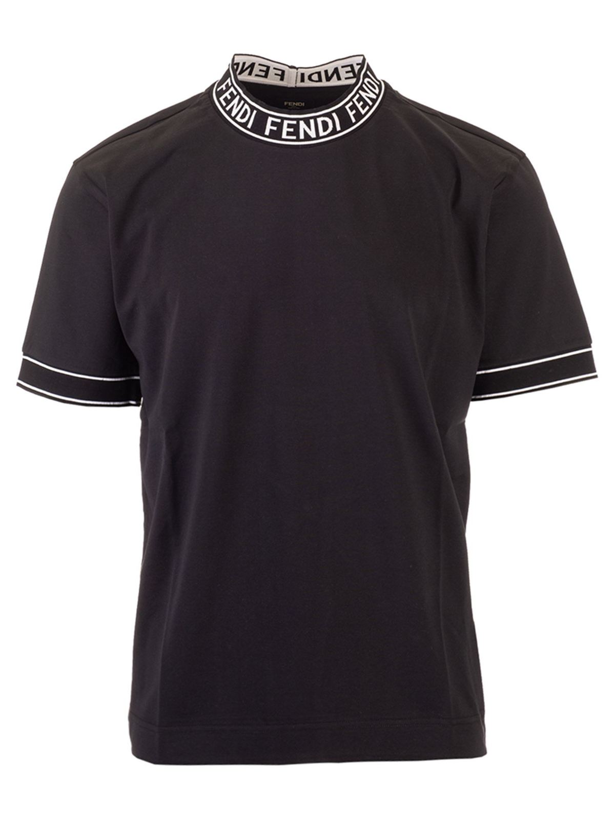 Fendi Tシャツ - 黒 - ブラック - メンズ|FY1040ACN3F0QA1