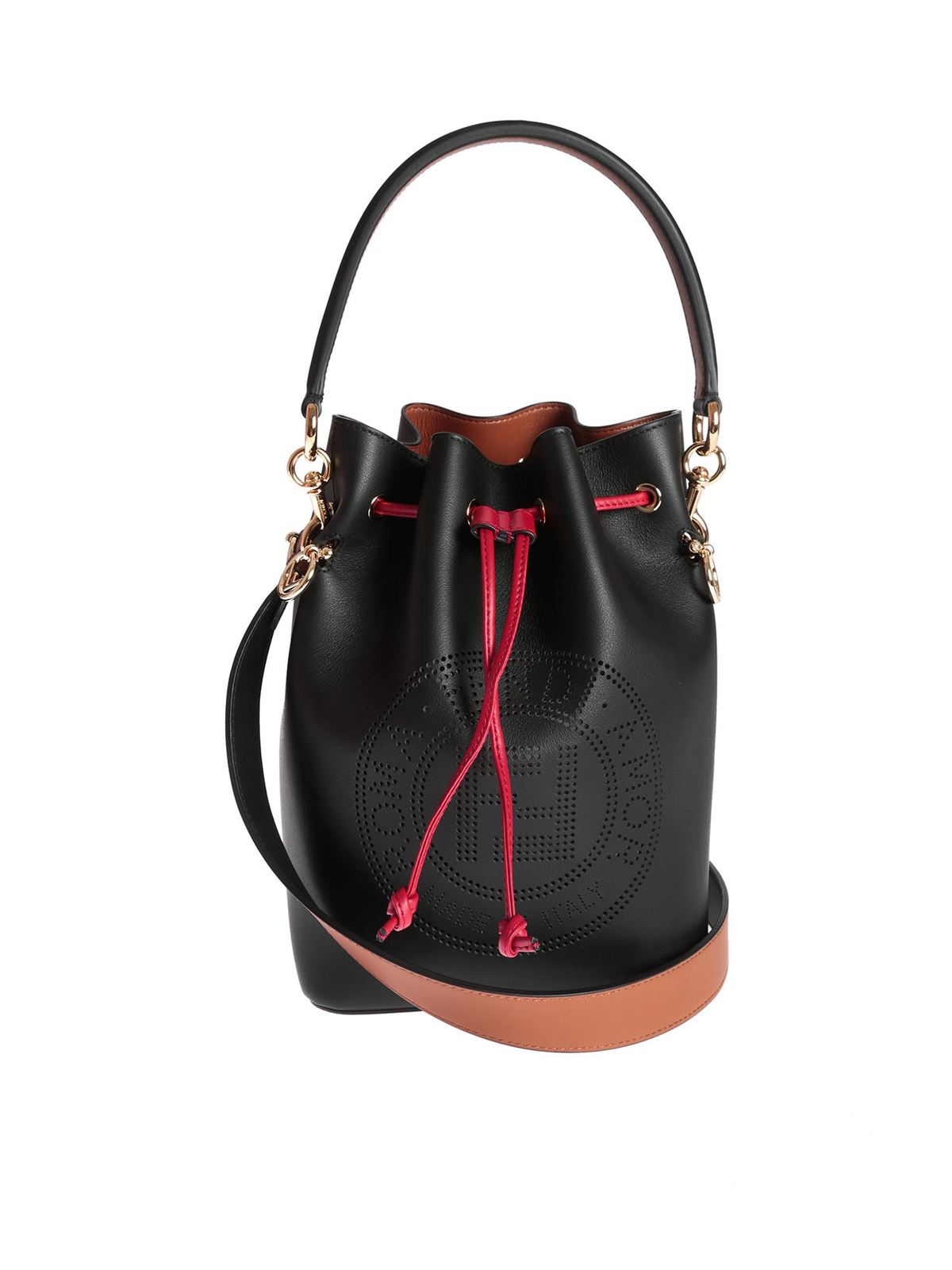 Totes bags Fendi - Mon Tresor small bucket bag in black - 8BT309A7SQF0KUR