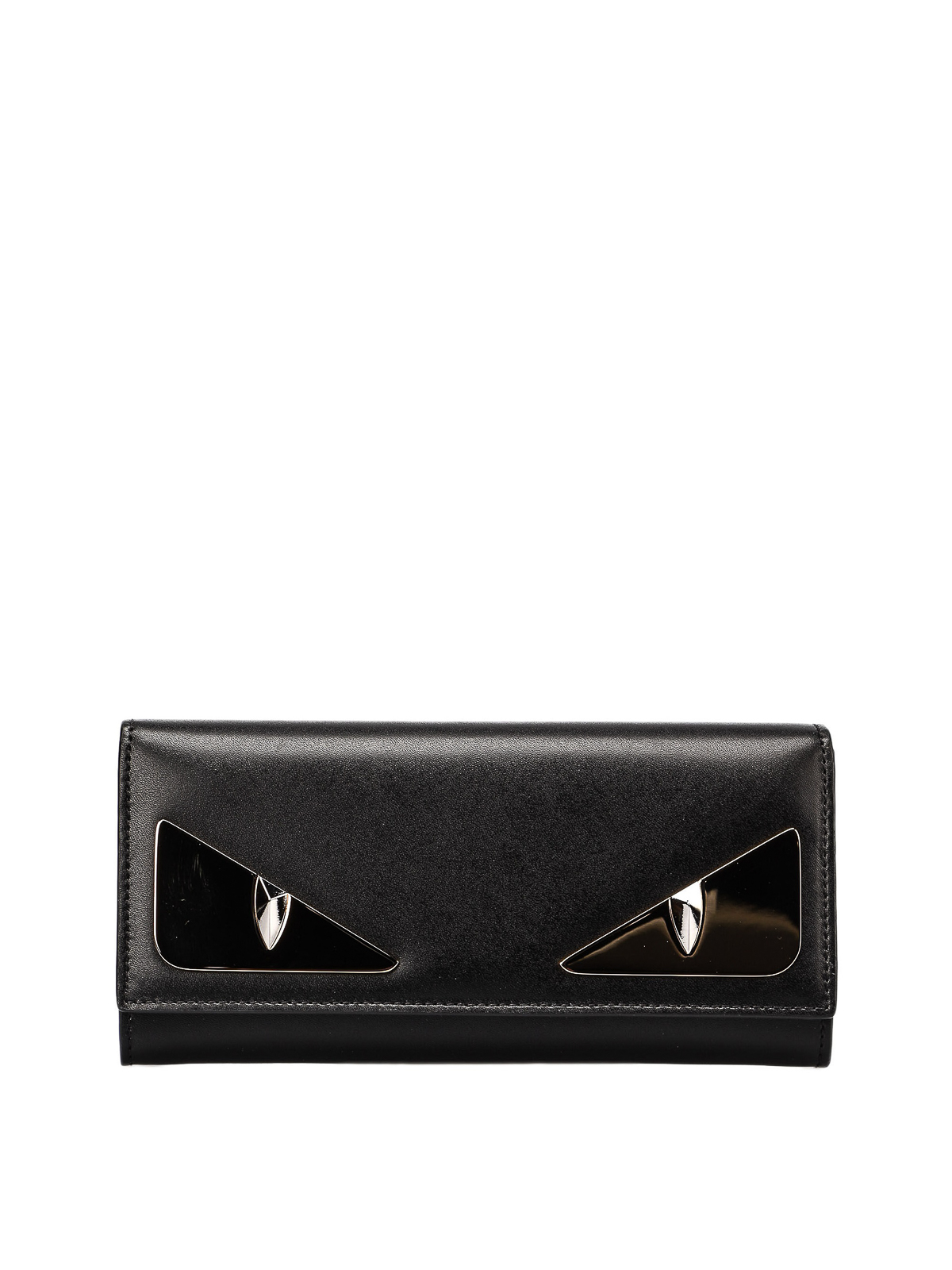 Wallets & purses Fendi - Bag Bugs black continental wallet