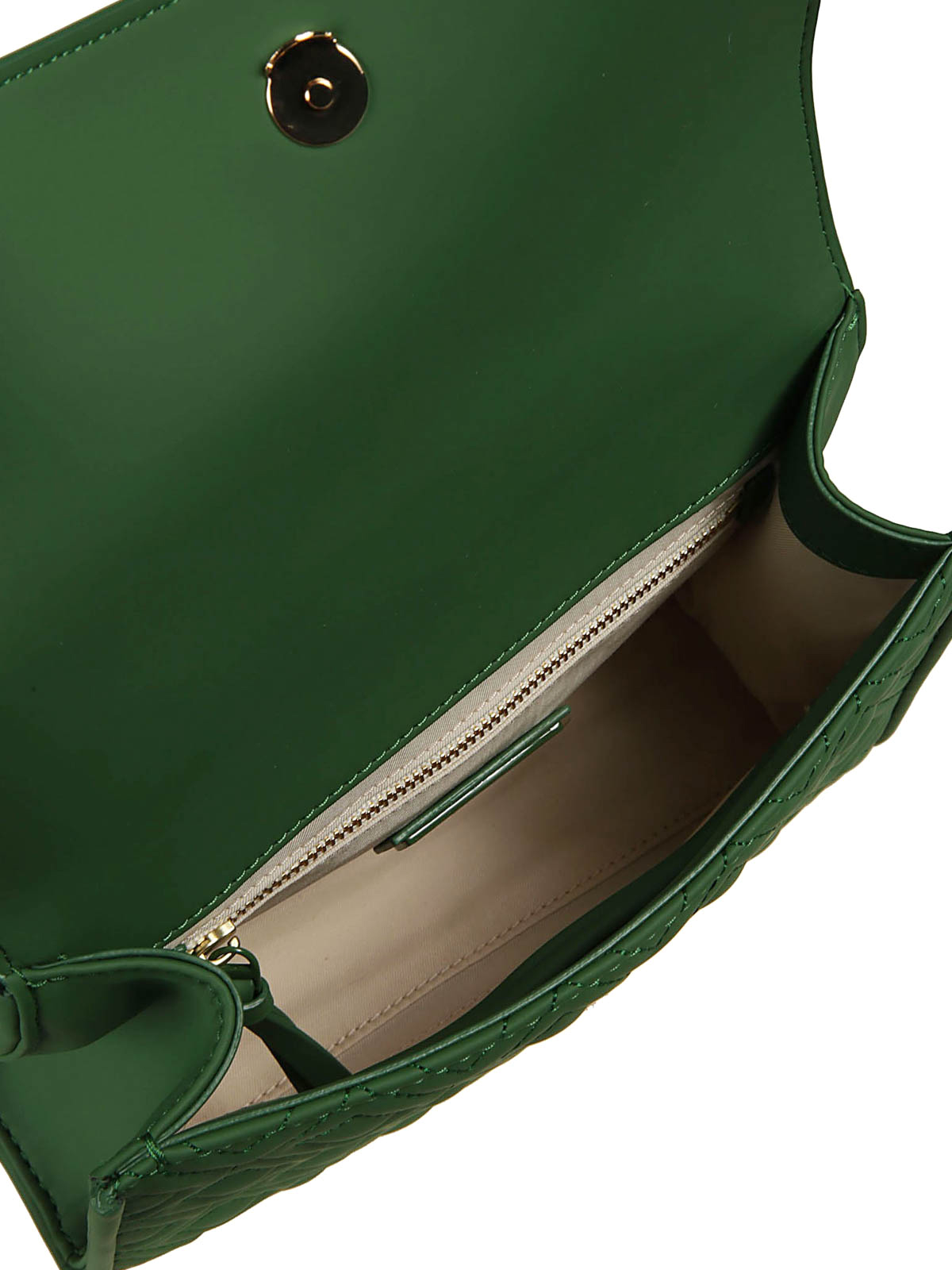 Tory Burch Fleming Small Convertible Shoulder Bag in Green