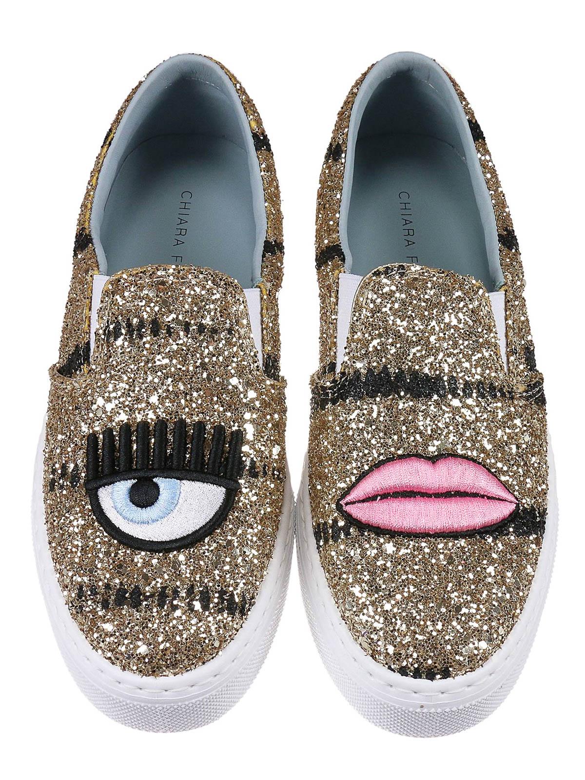 Chiara Ferragni スニーカー レディース - 金 | CF1545