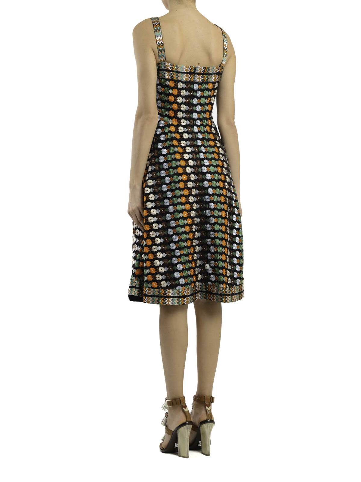 Tory Burch Floral embroidered dress - Multicolour|11161472