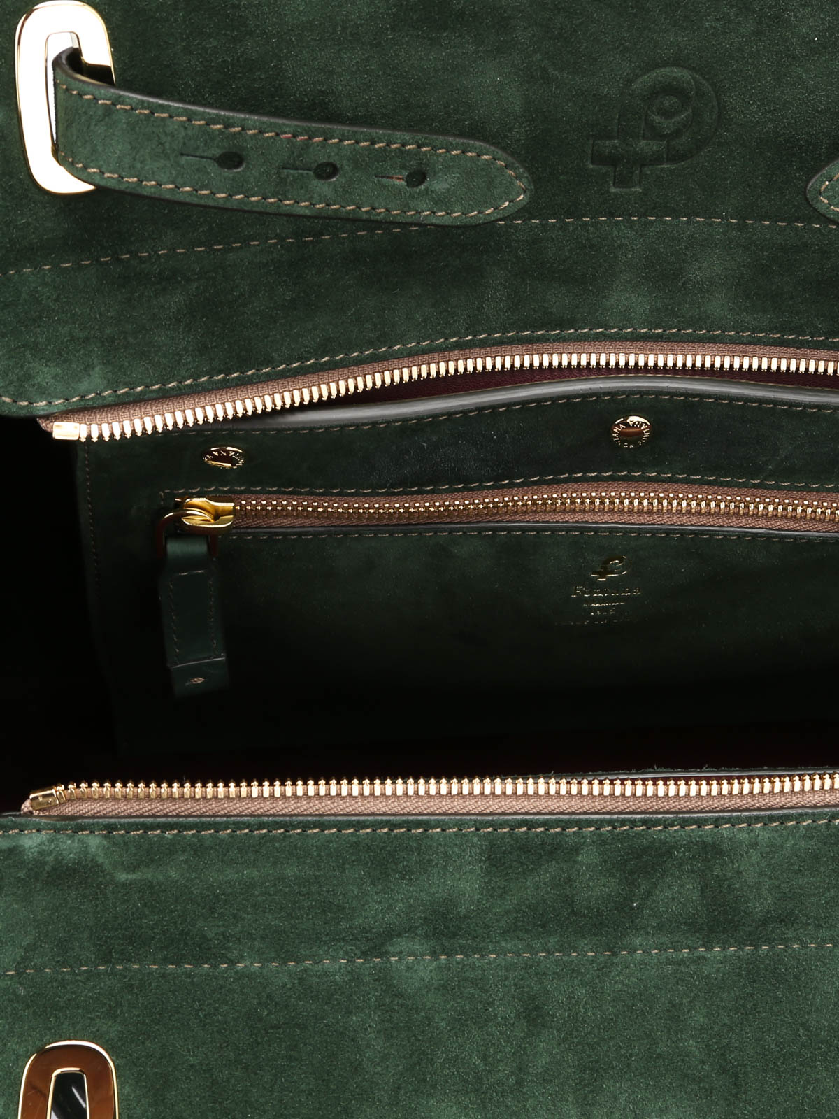 Fontana Milano 1915 トートバッグ - 緑|FB4991G6LTLHP