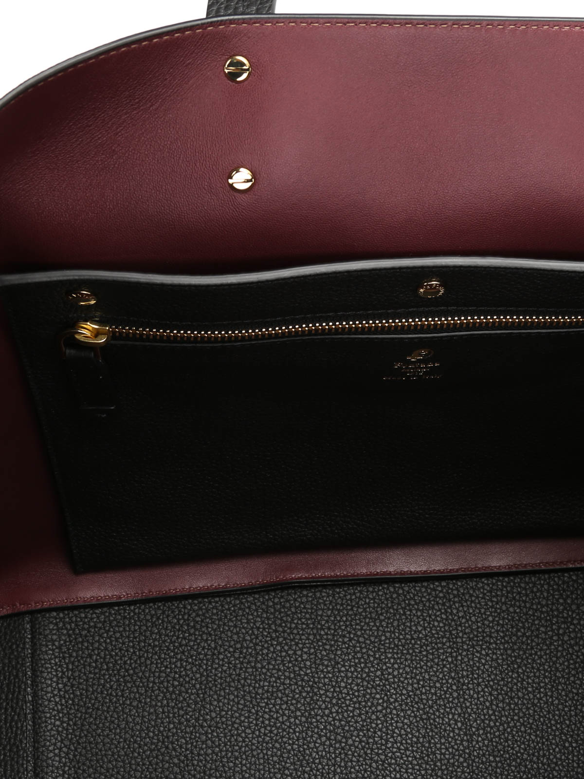 Fontana Milano 1915 トートバッグ - 黒|FB5118EZTTLHP