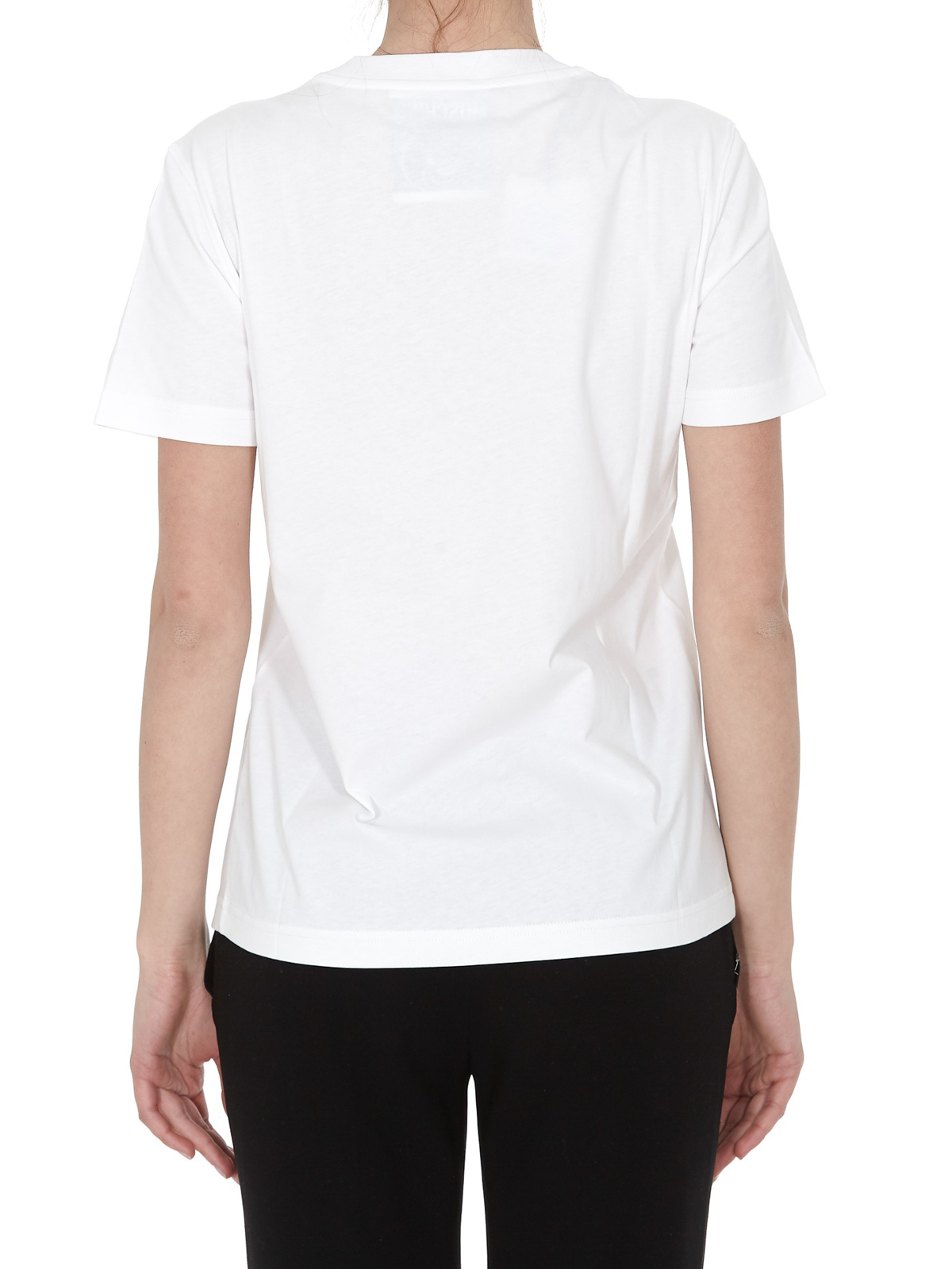 Shop Moschino Camiseta - Frame Teddy In Blanco