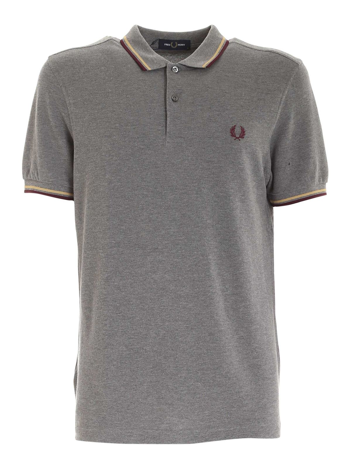 Polo fred perry discount gris