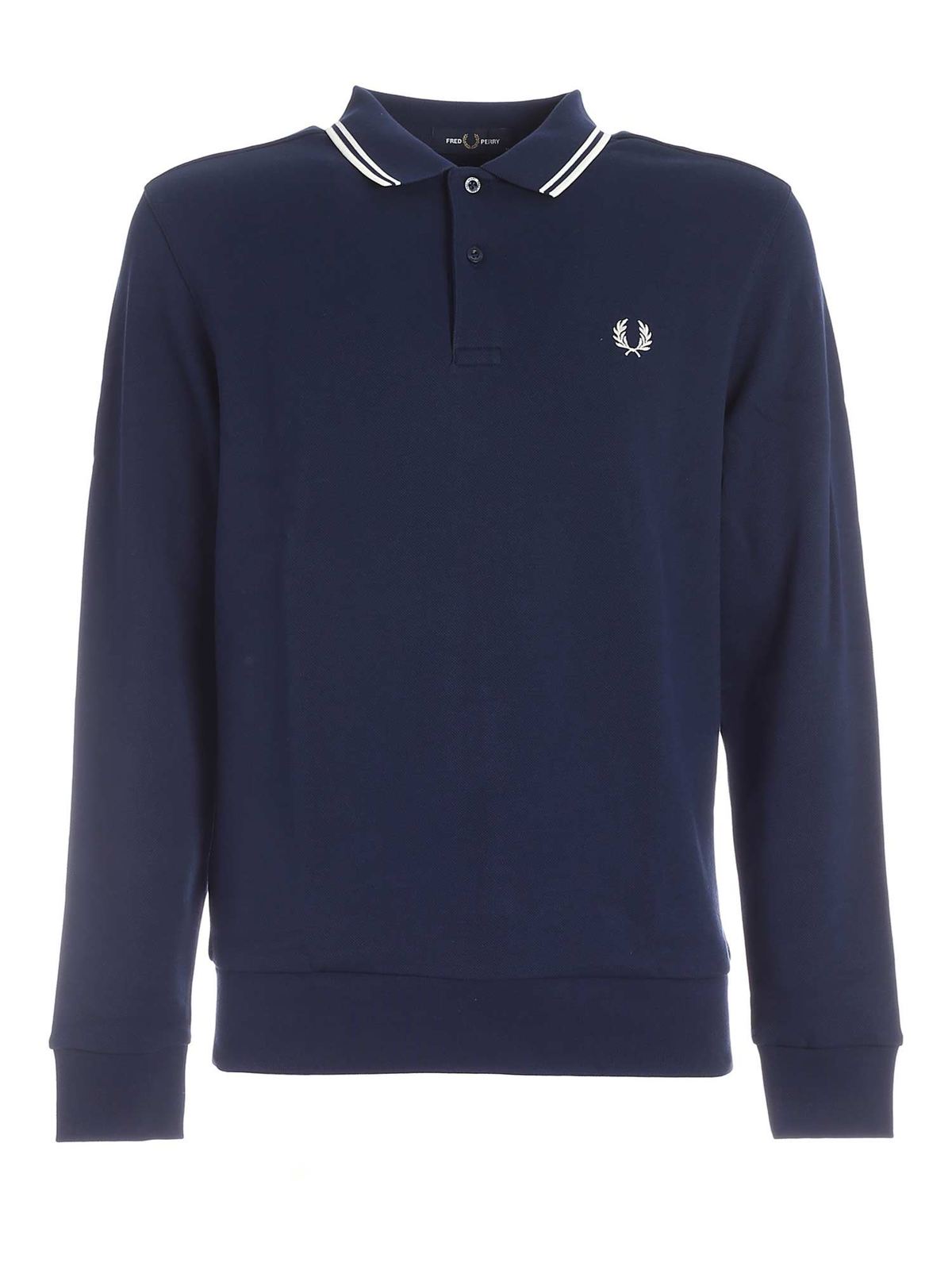 Fred Perry スウェットシャツ/セーター - ブルー|M9601266