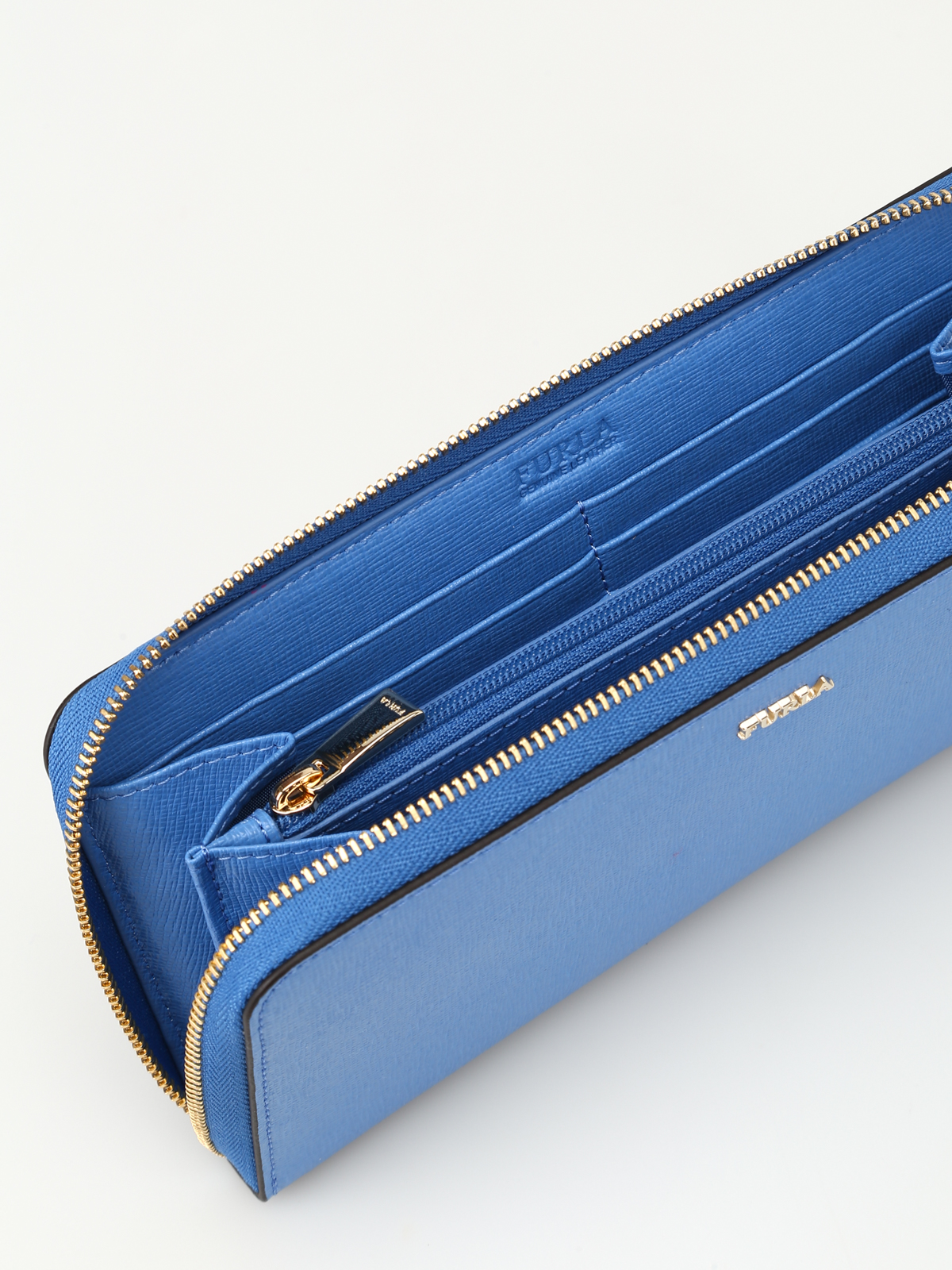 Wallets & purses Furla - Babylon XL blue zip-around wallet - 942770CELESTE