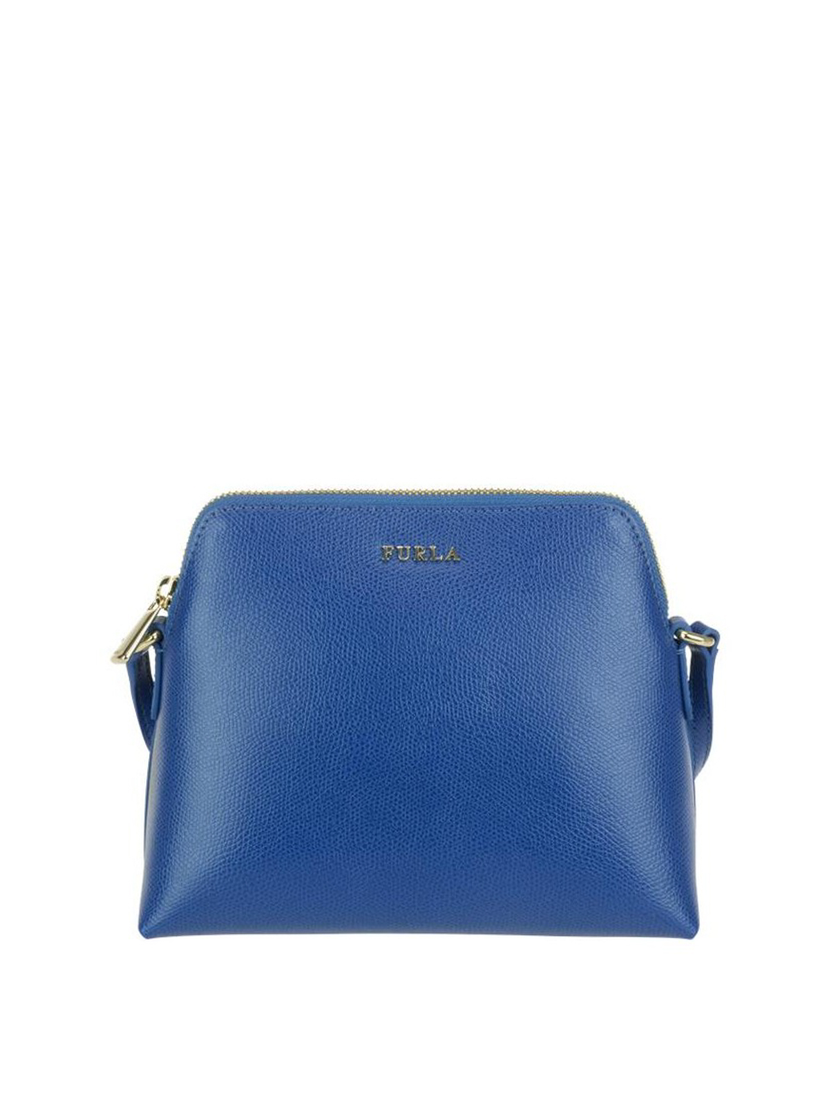 Cross Body Bags Furla - Boheme Xl Peacock Blue Pouch - 943603