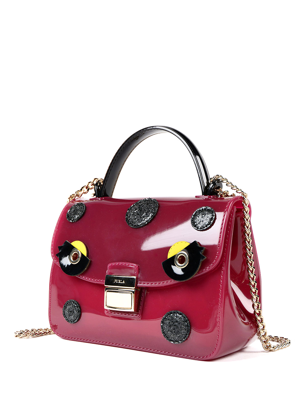 Cross body bags Furla Candy Tweet Sugar mini red bag 902910